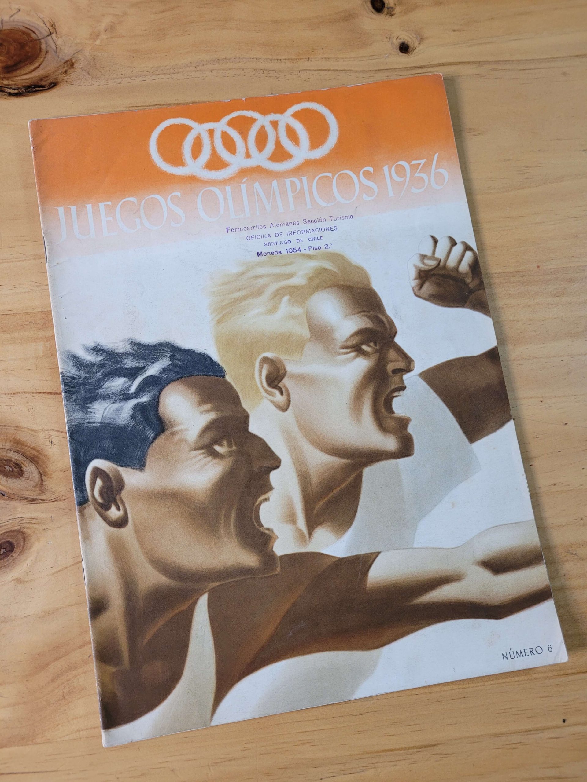 Revista Juegos Olimpicos Berlín 1936 (Nº6)