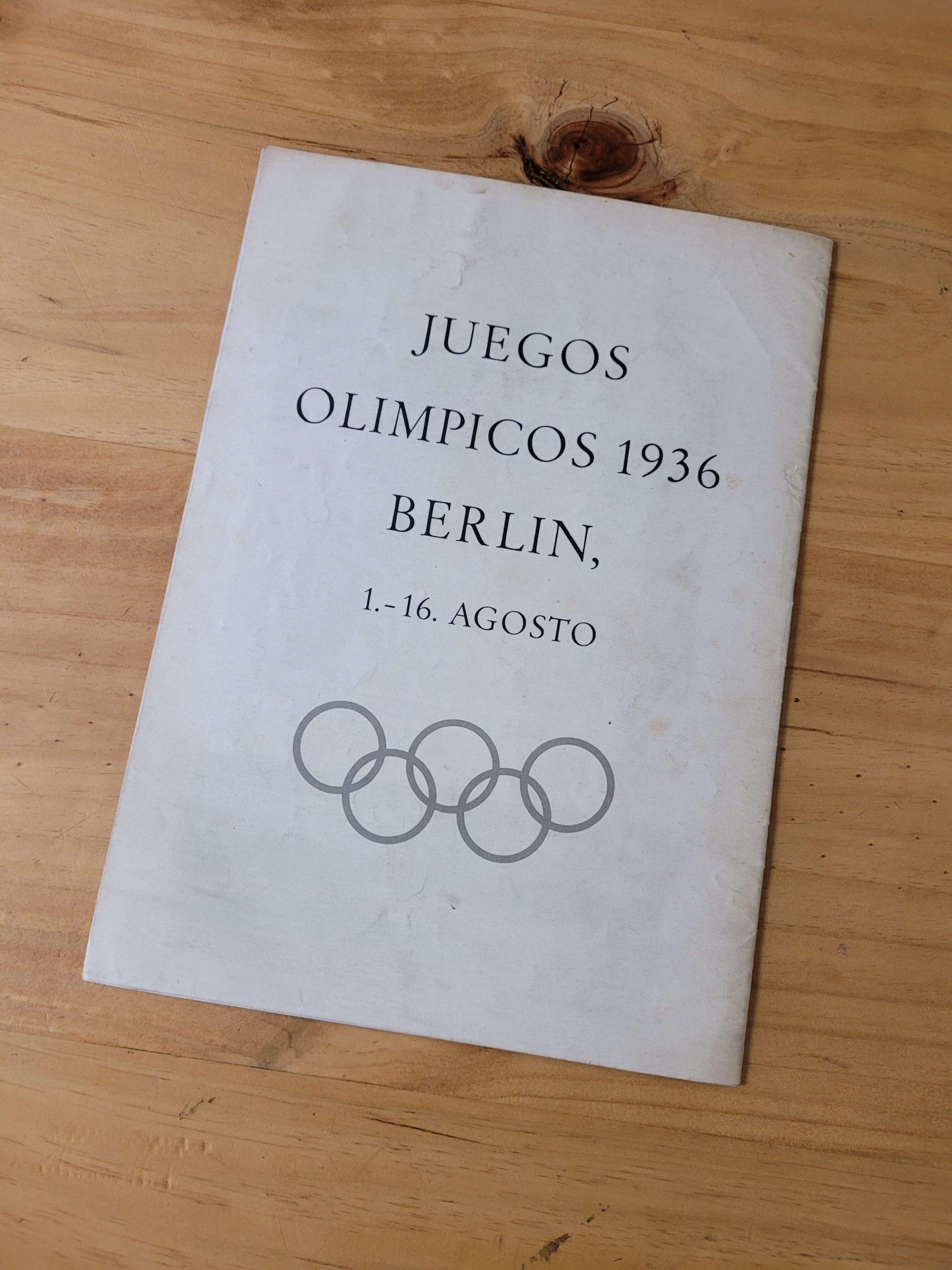 Revista Juegos Olimpicos Berlín 1936 (Nº6)