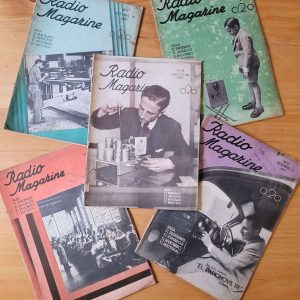 Pack RADIO MAGAZINE -1937- (x5)