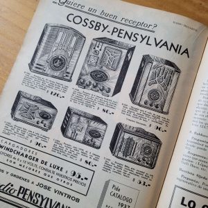 Pack RADIO MAGAZINE -1937- (x5)