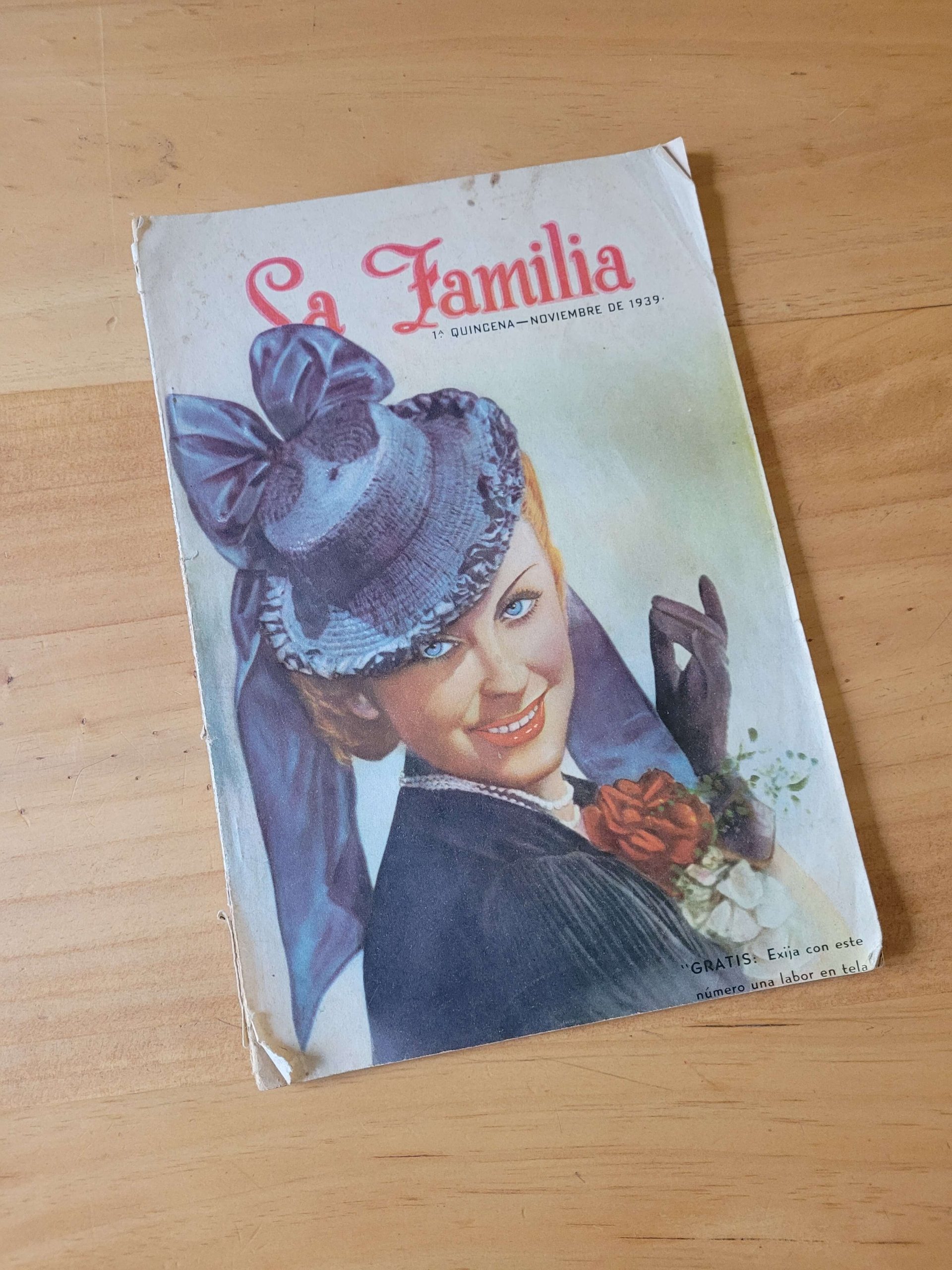 (1939) revista Familia (Noviembre)