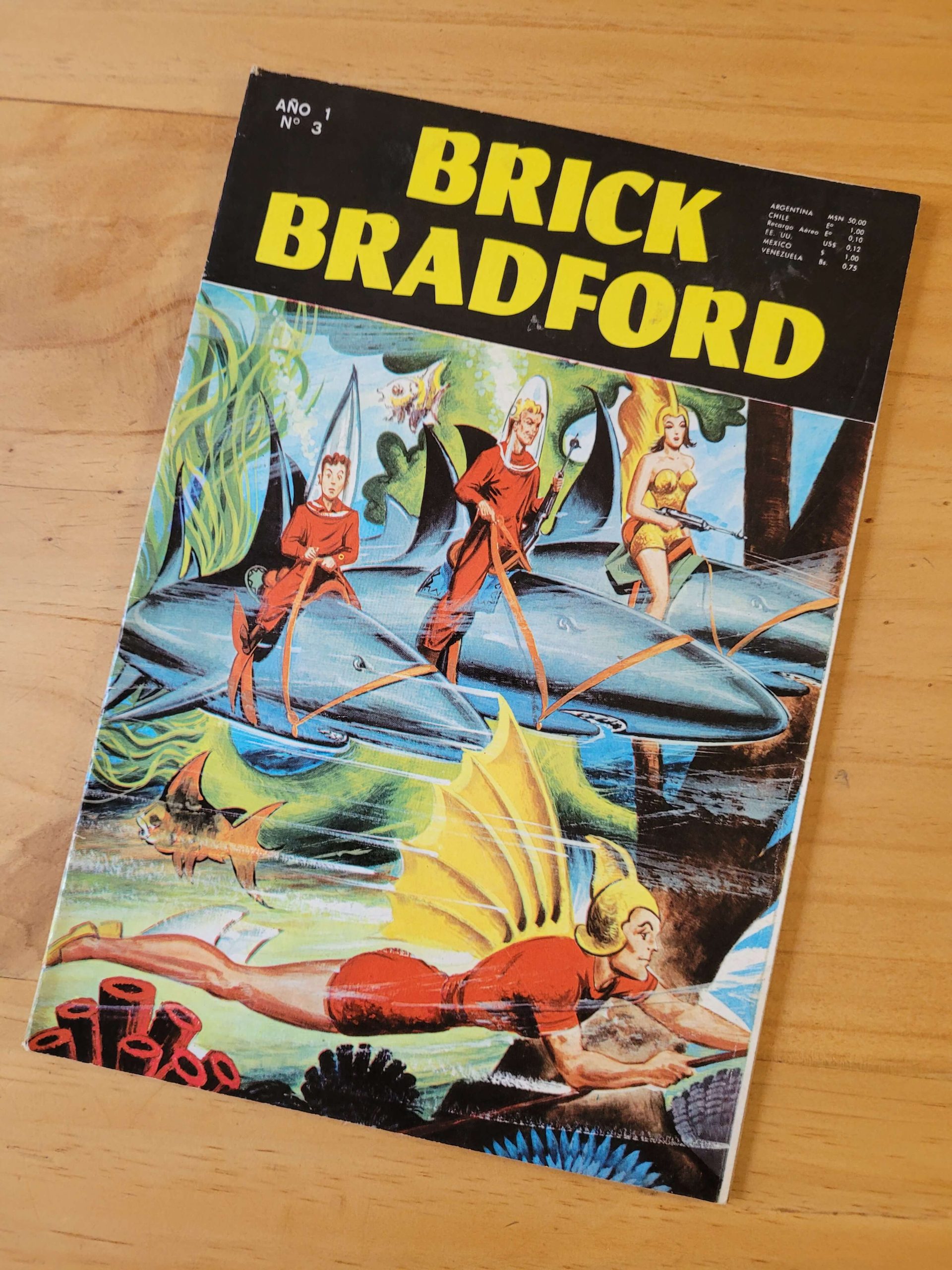 Revista BRICK BRADFORD, años 60s (nº3)