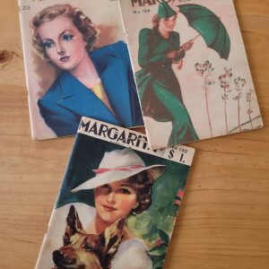 Pack revistas MARGARITA, años 30s -Moda y mujer- (x3)