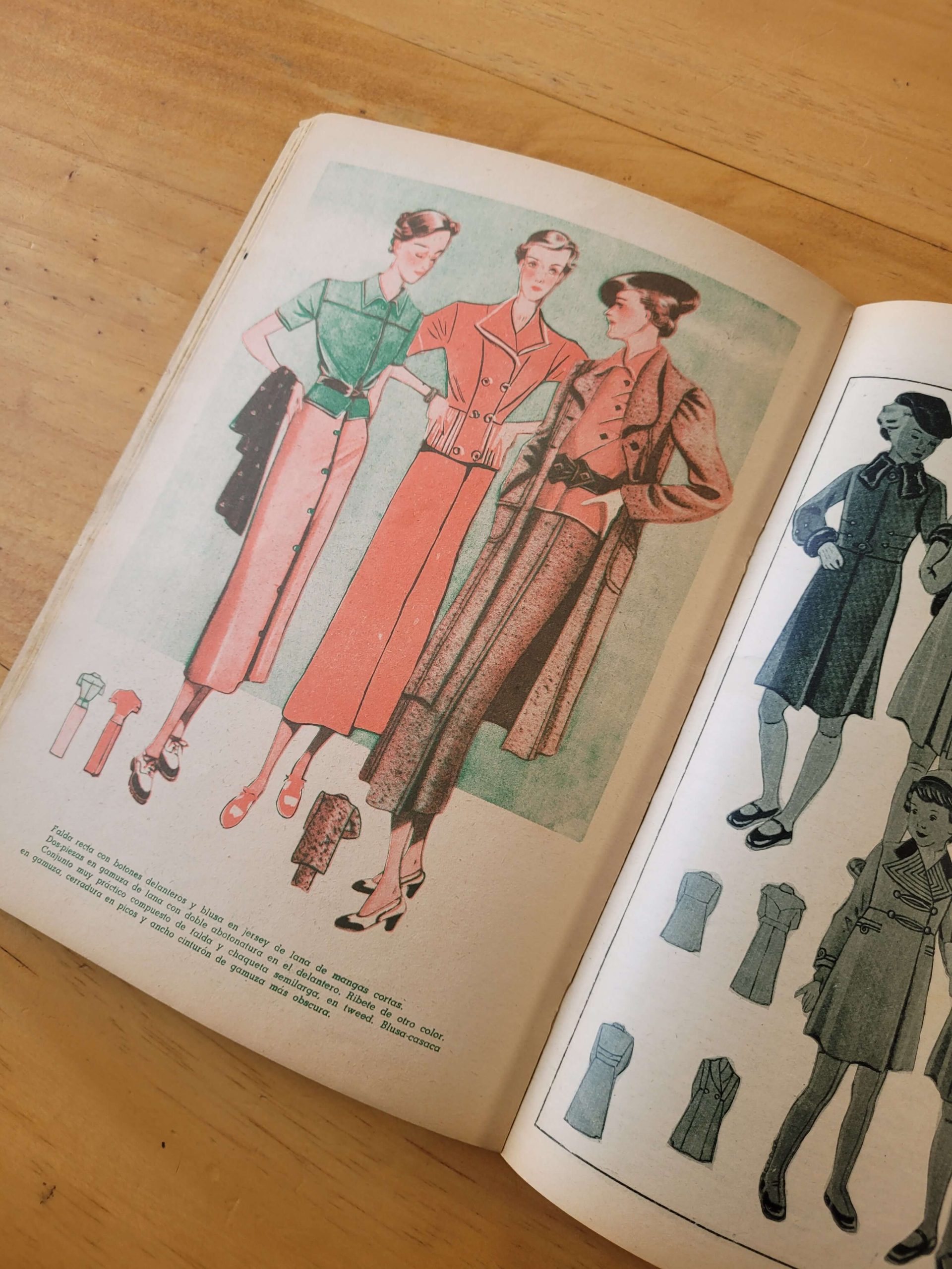 Pack revistas MARGARITA, años 30s -Moda y mujer- (x3)