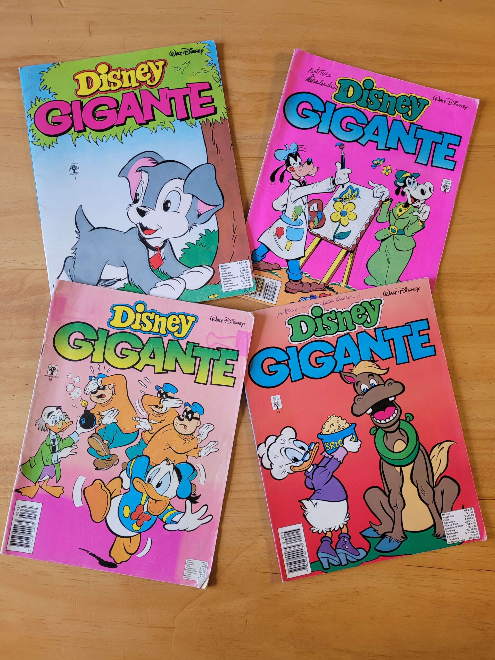 Pack DISNEY GIGANTE 90s (x4)