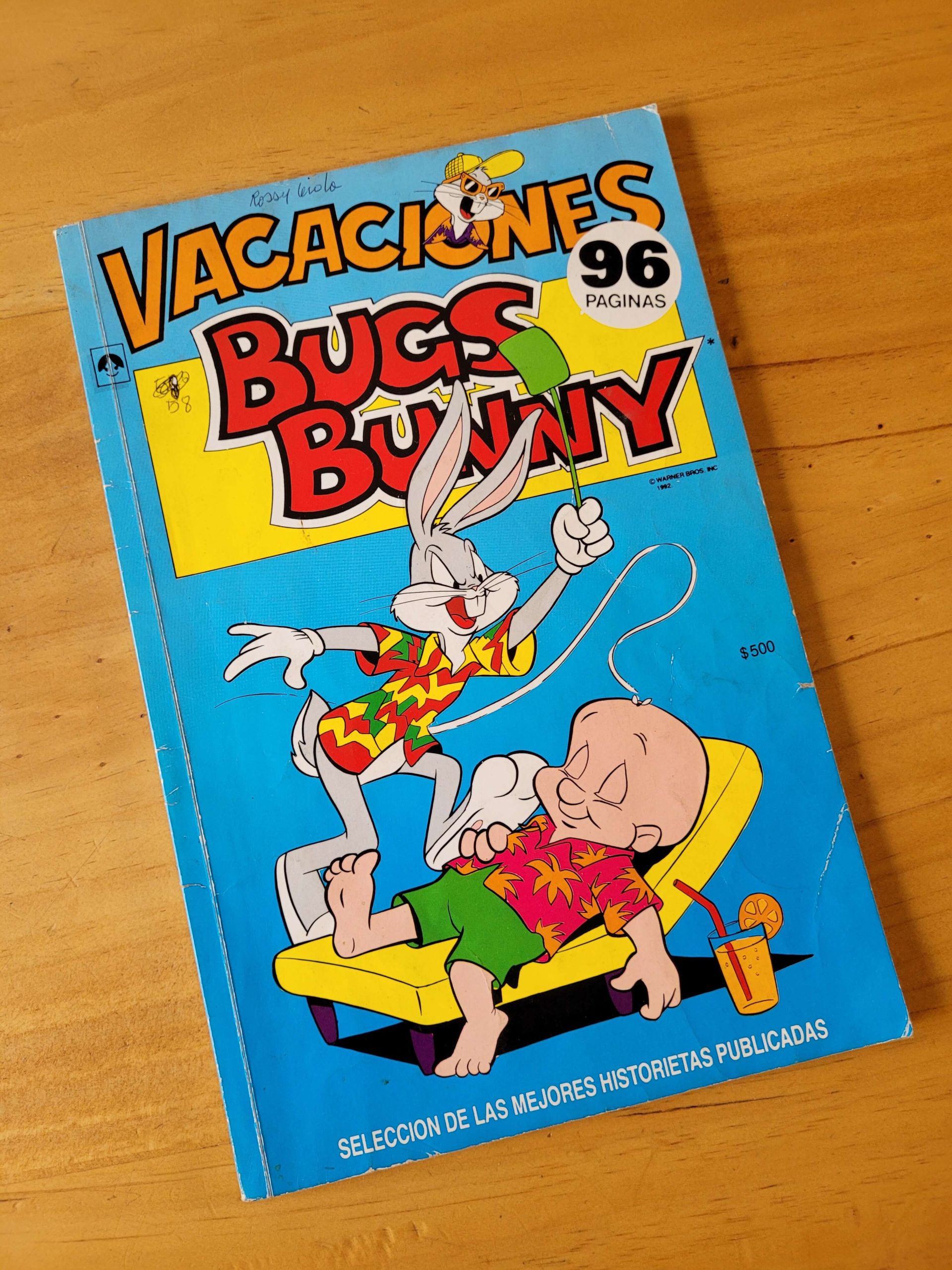 (1991) revista VACACIONES de BUGS BUNNY