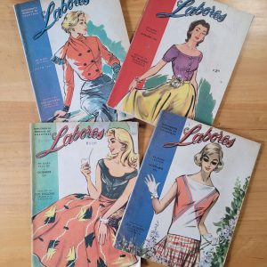Pack revista LABORES años 50s (x4)