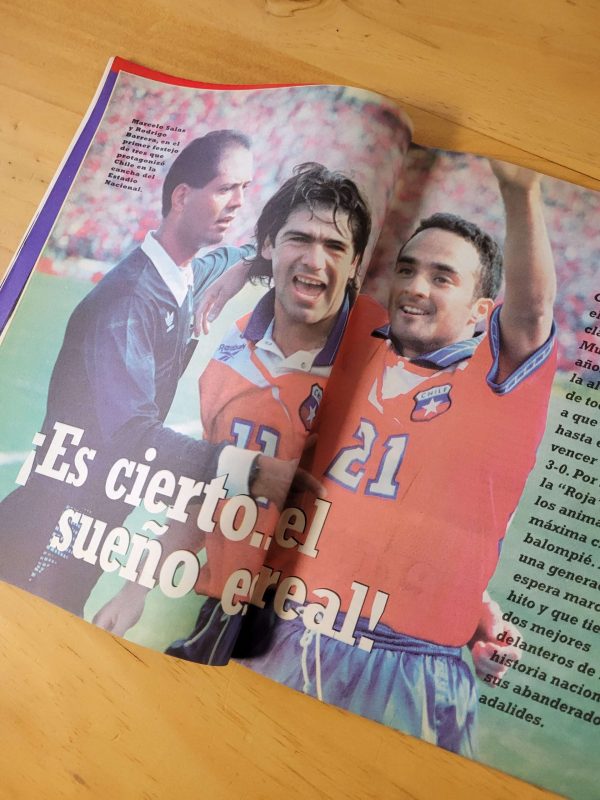 Pack TRIUNFO portadas MARCELO SALAS, años 90s (x7)