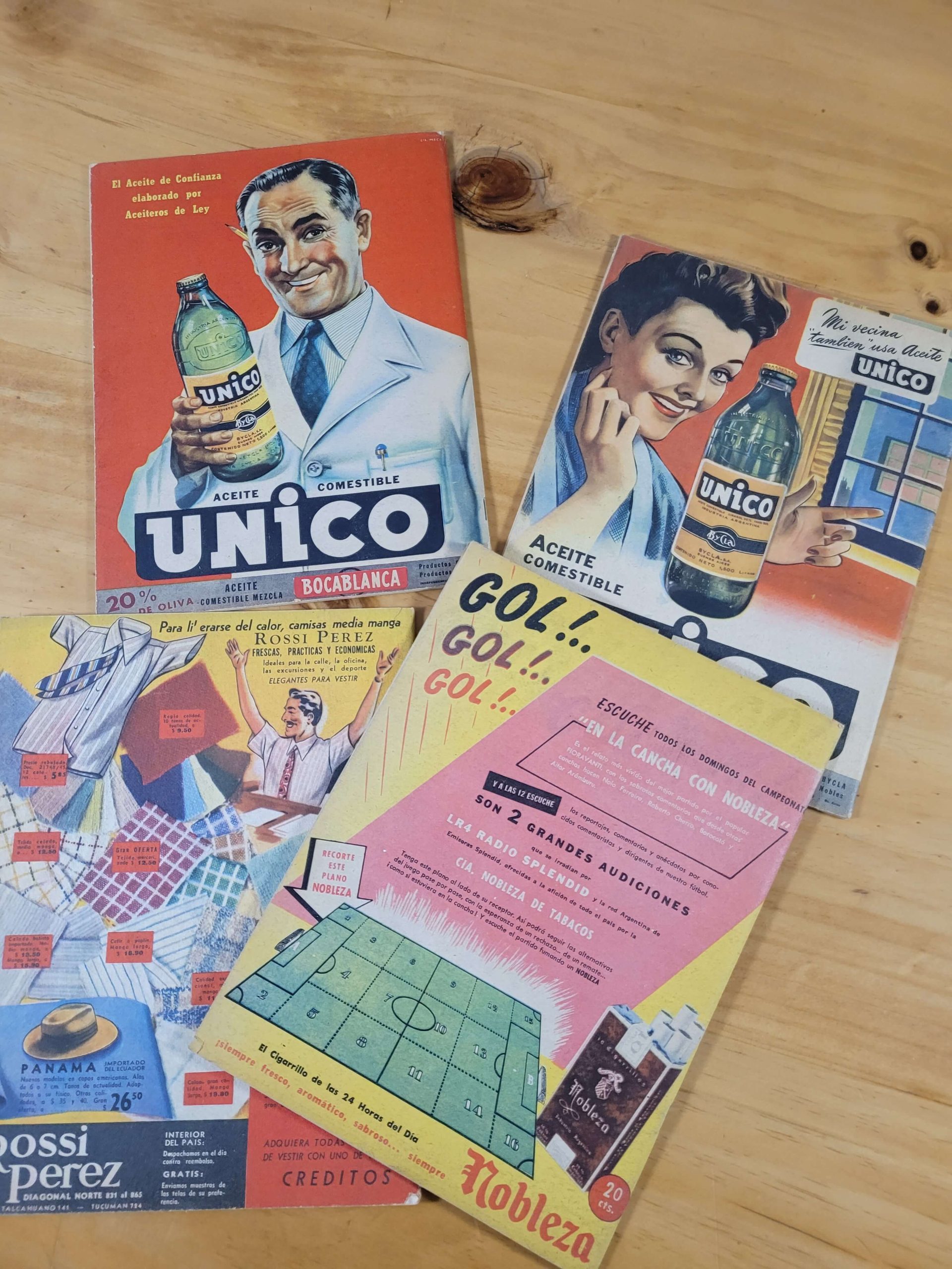 Pack revista TIPO RICO años 40s (x4)