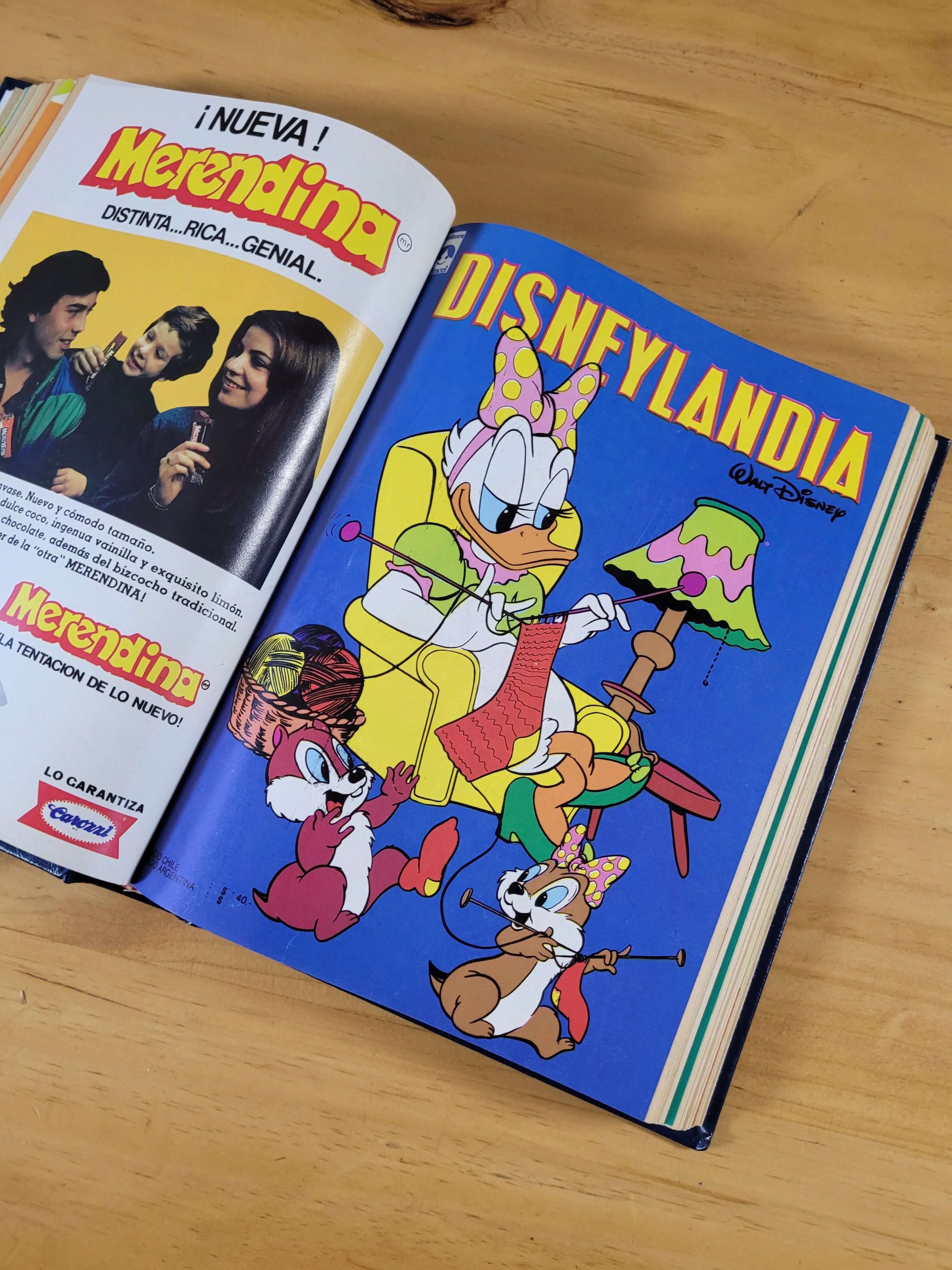 (1982) Empaste Disneylandia y DISNEY (15 revistas)