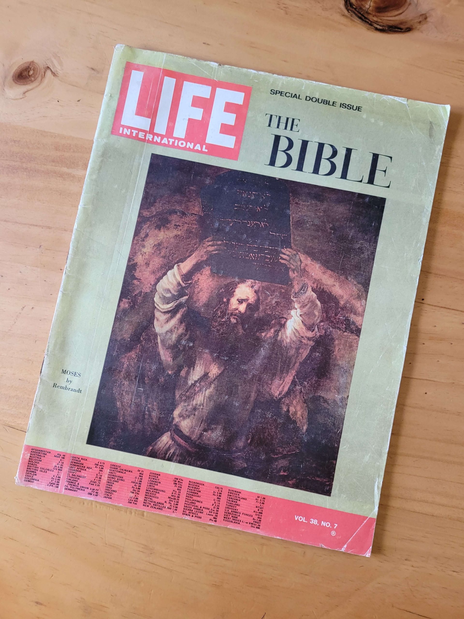 Revista LIFE (1964) -Especial LA BIBLIA: edición doble-