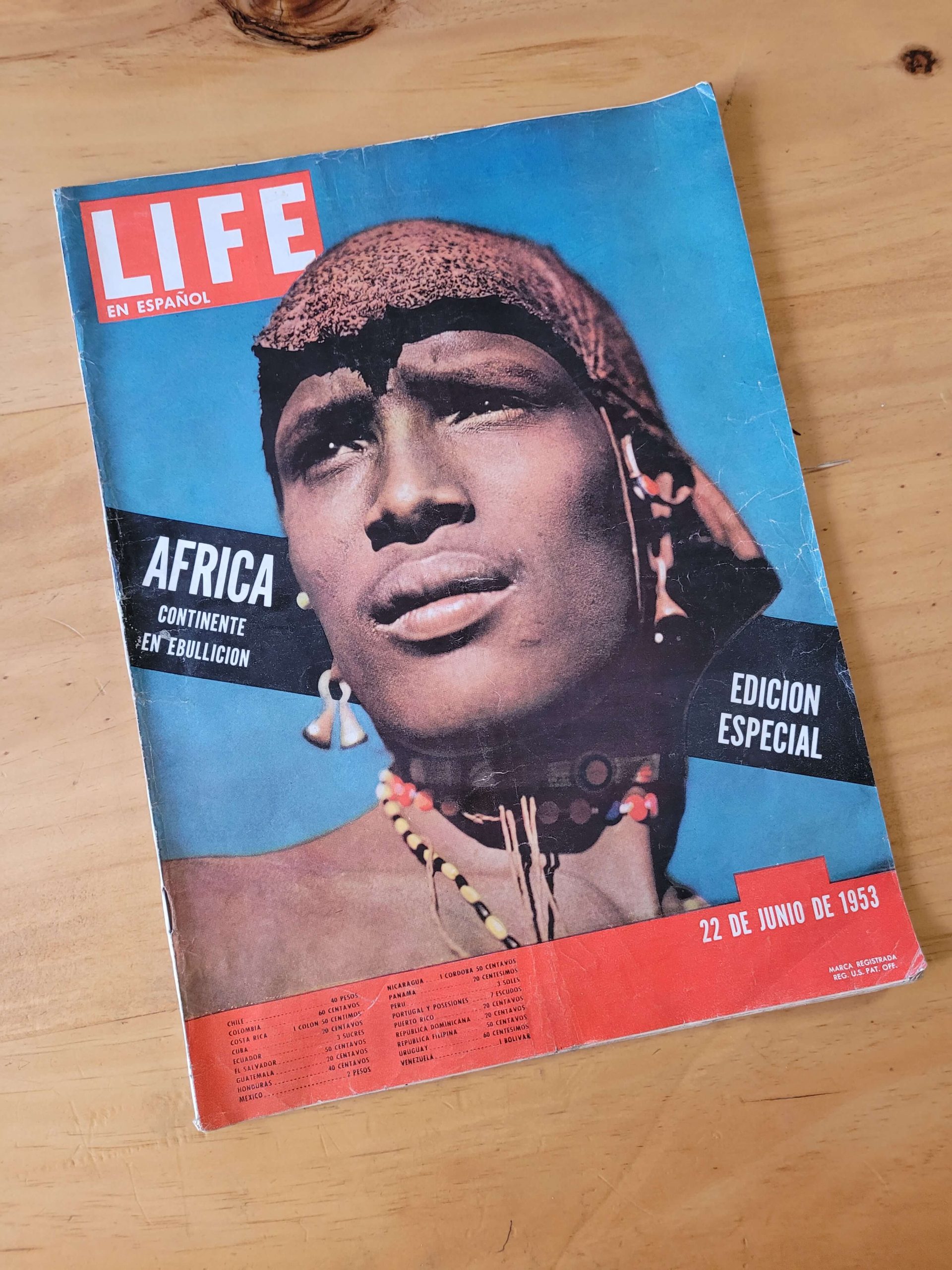 Revista LIFE (1953) -Especial AFRICA-