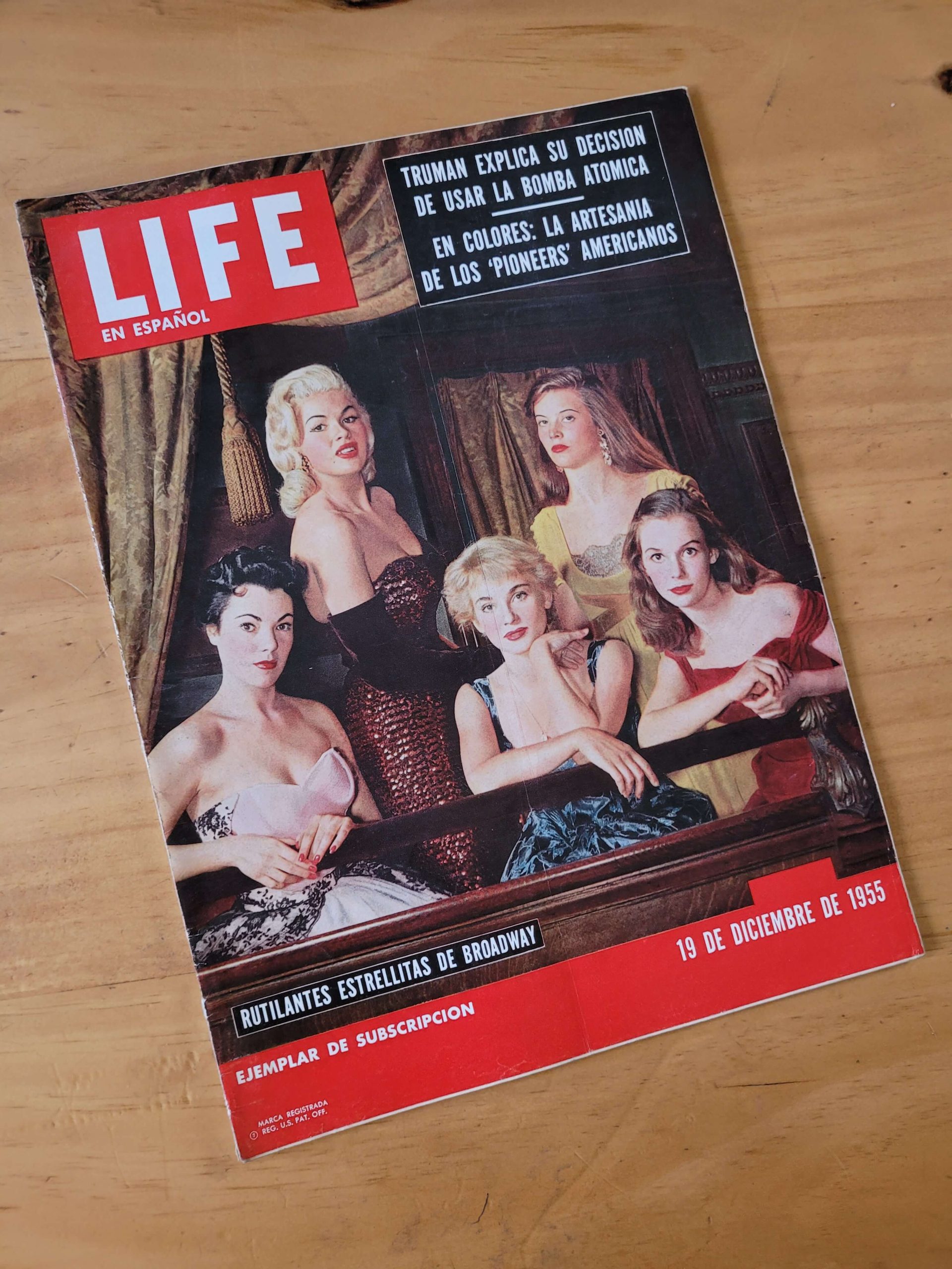 Revista LIFE (1955) -Portada BROADWAY-