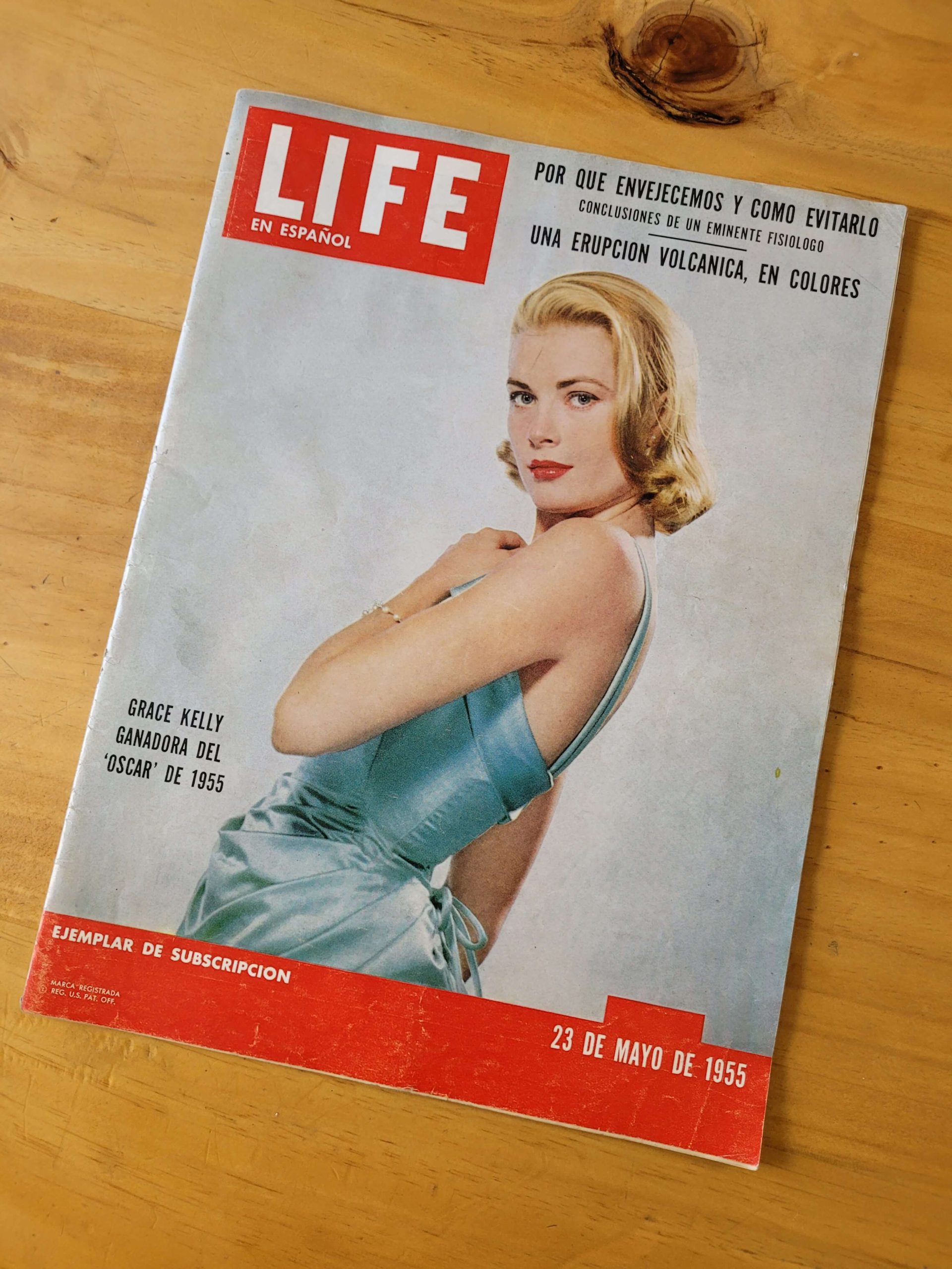 Revista LIFE (1955) -Portada GRACE KELLY-