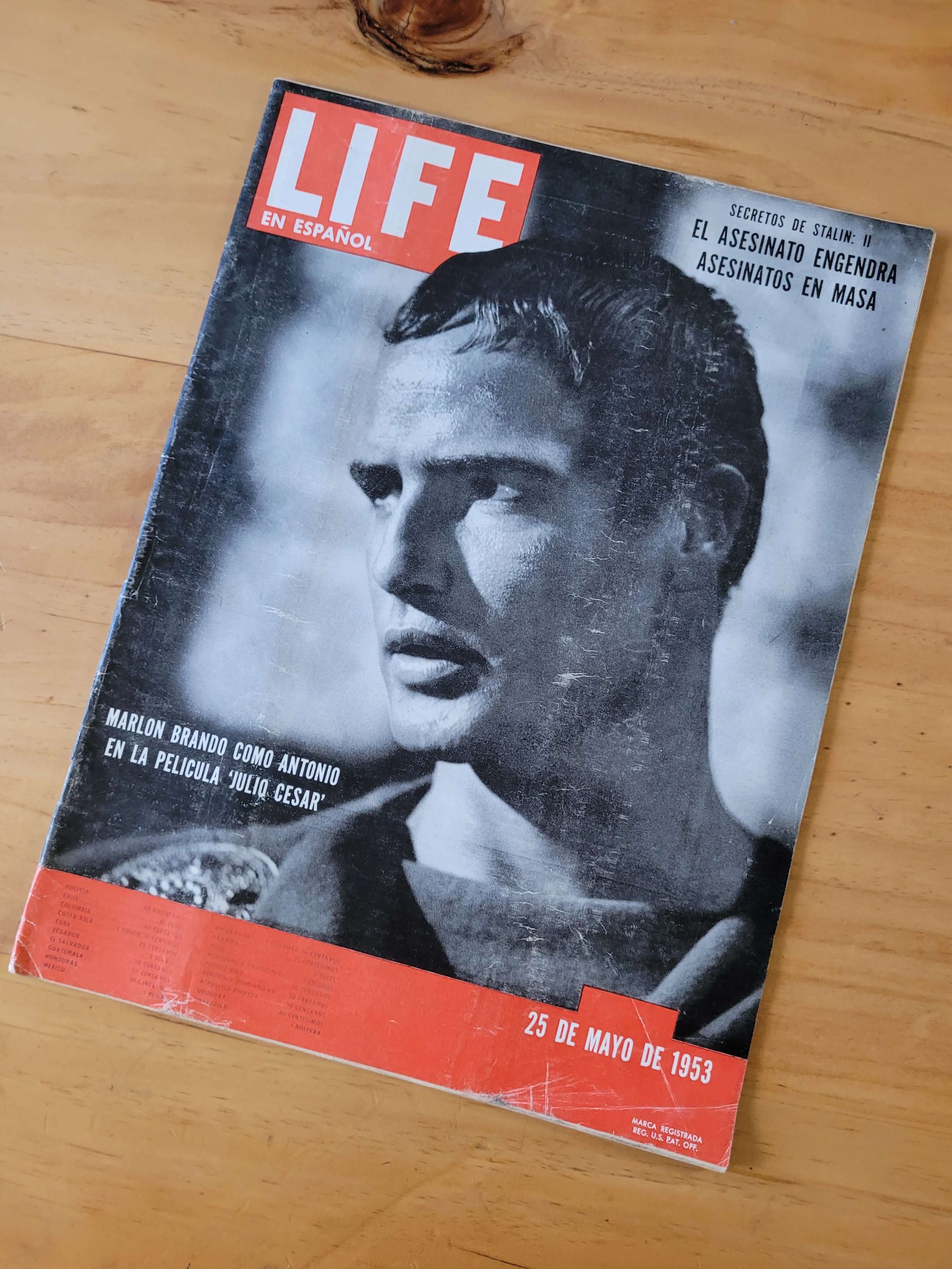 Revista LIFE (1953) -Portada MARLON BRANDO-