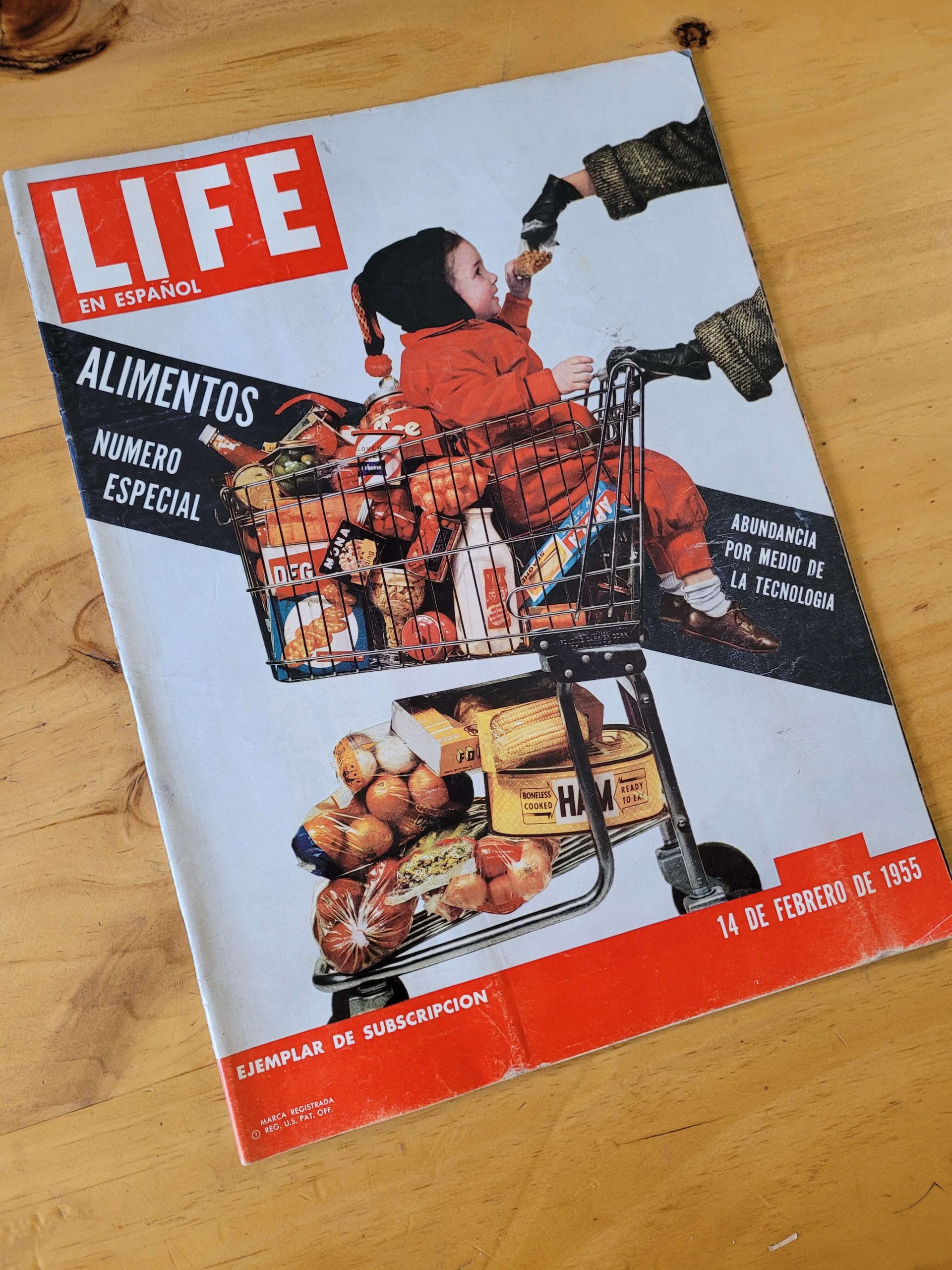 Revista LIFE (1955) -Especial ALIMENTOS-