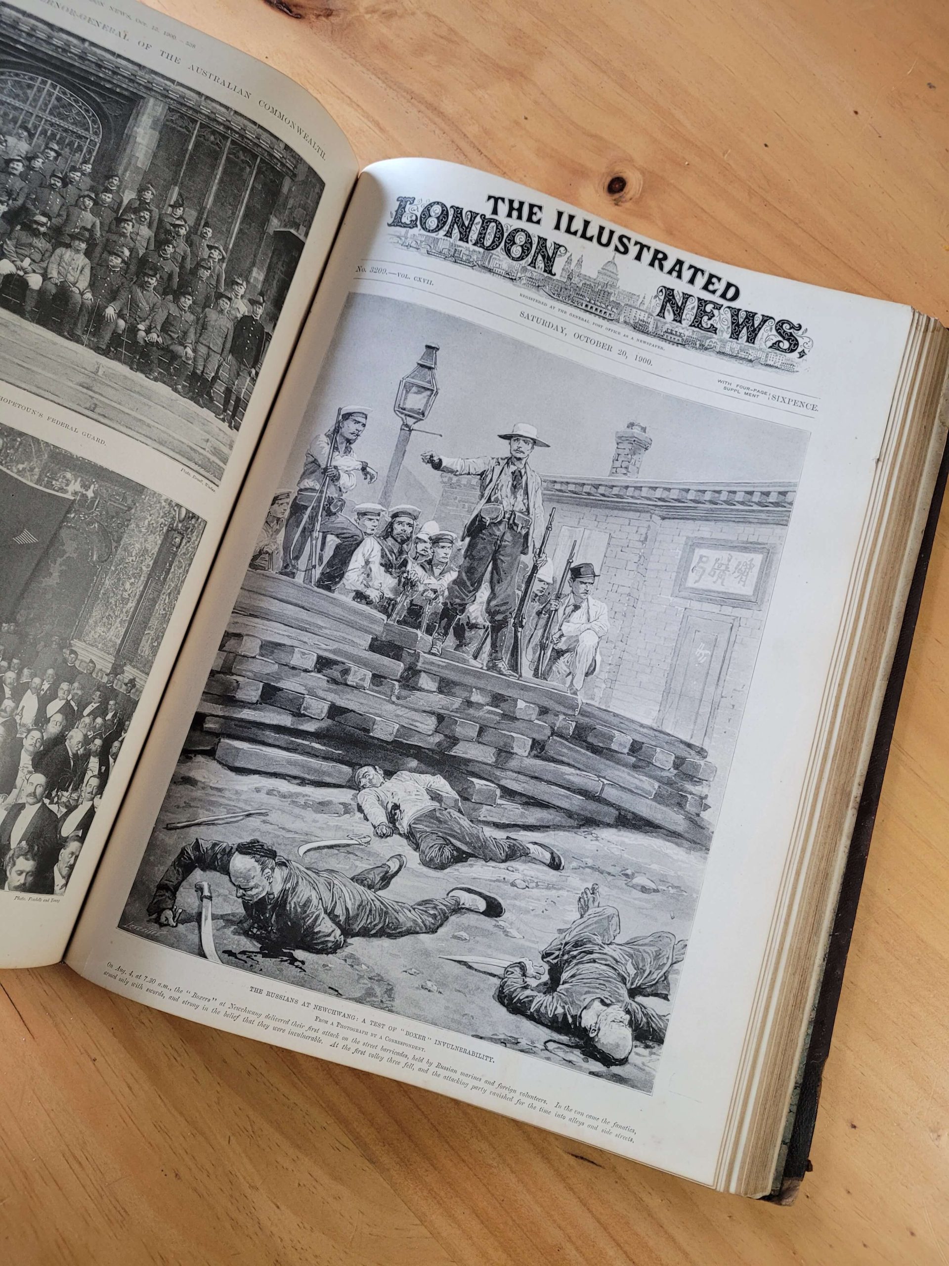 Empaste THE ILUSTRATED LONDON NEWS -1900- (25 revistas)