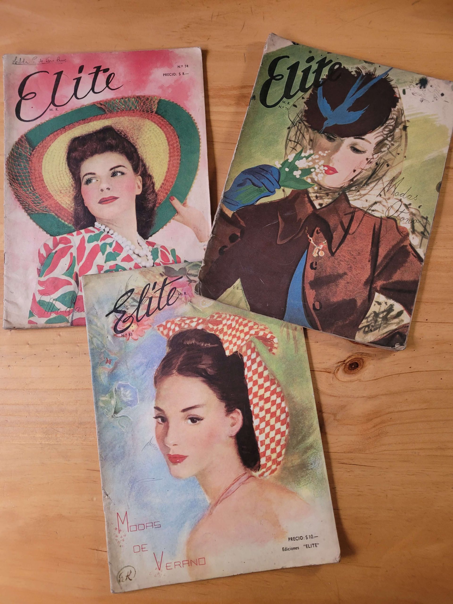 Pack revista ELITE, años 40s (x3)