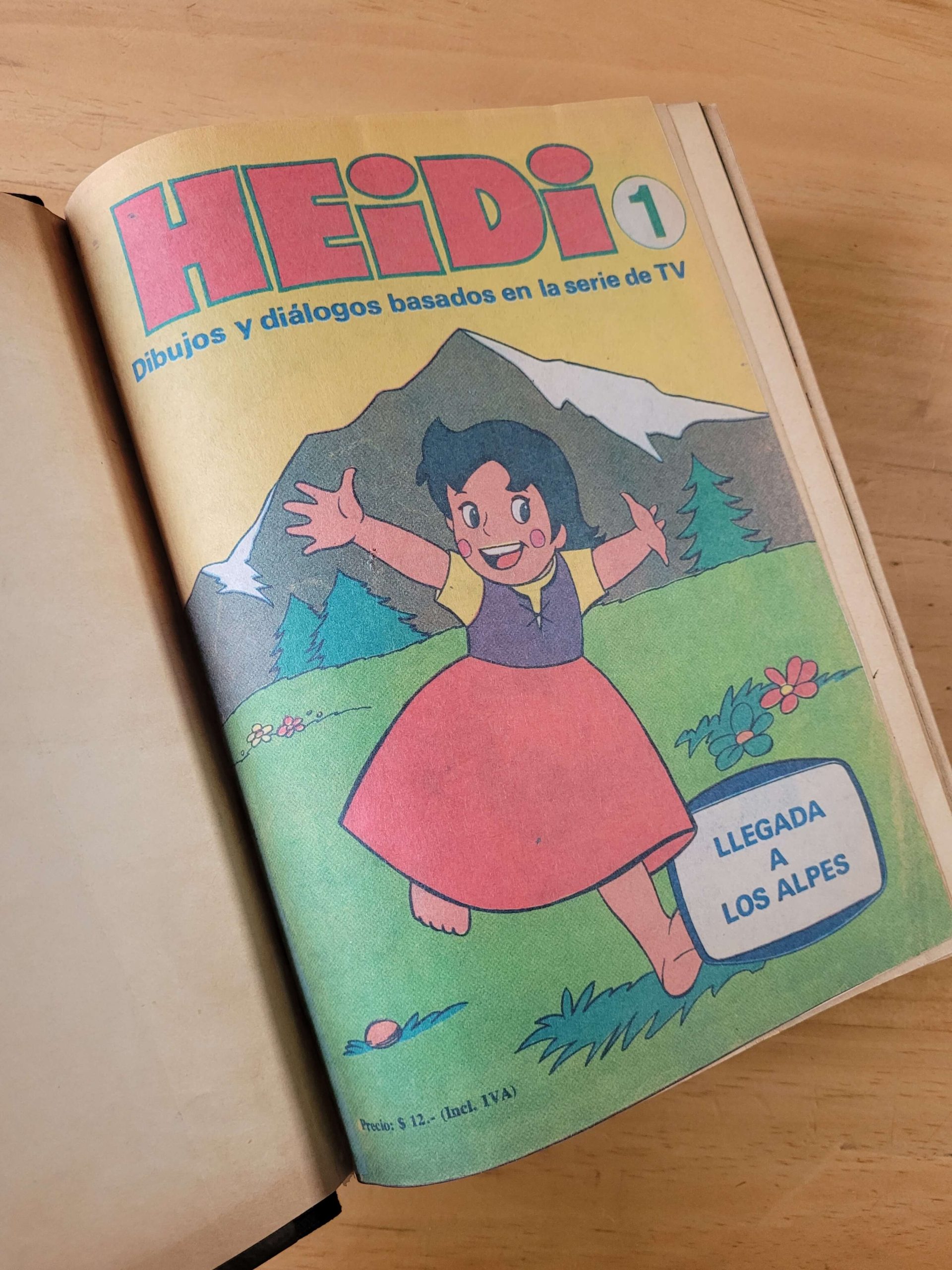 (1977) Empaste HEIDI, 1977 (25 revistas, nº1 a nº25)