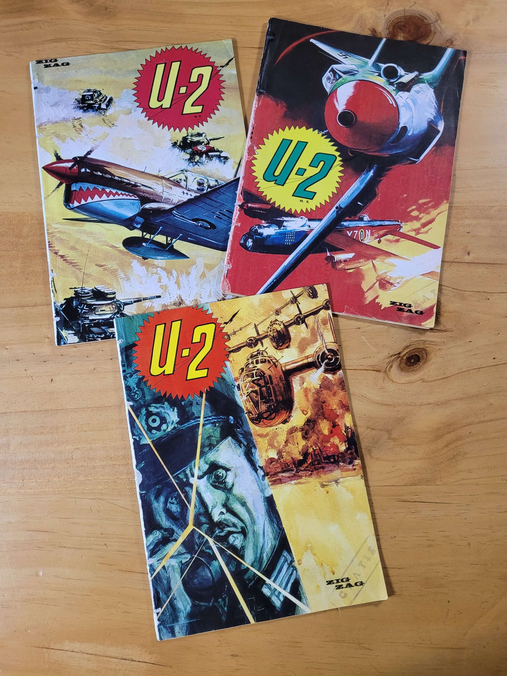 Pack revista U2 años 60s (x3)