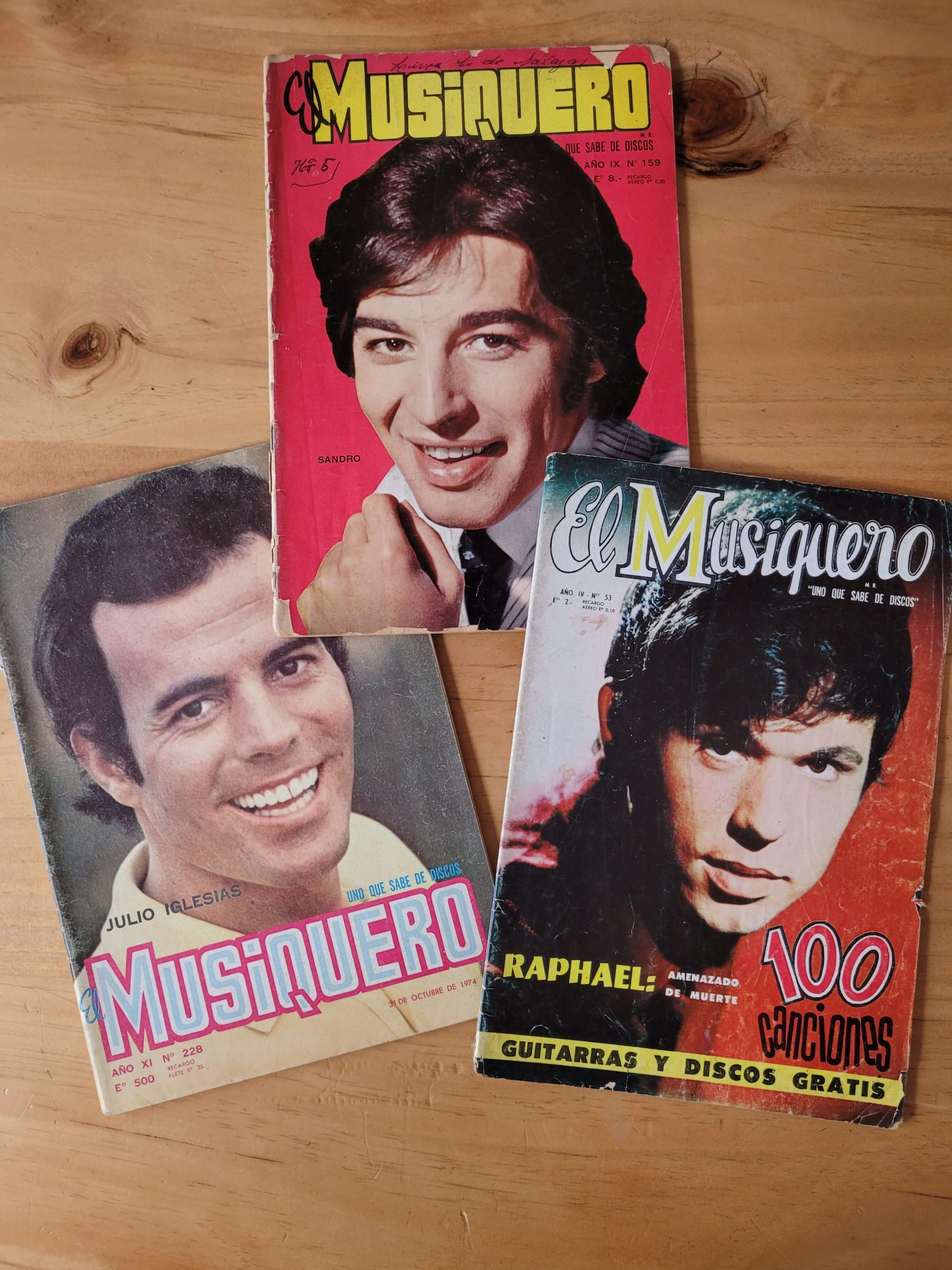 Pack revista EL MUSIQUERO, 60s (x4)