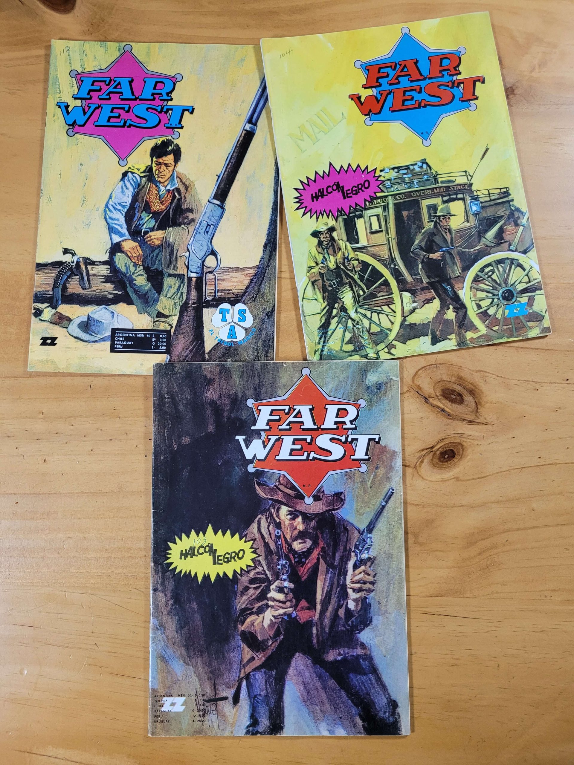 Pack revista FAR-WEST (x3)