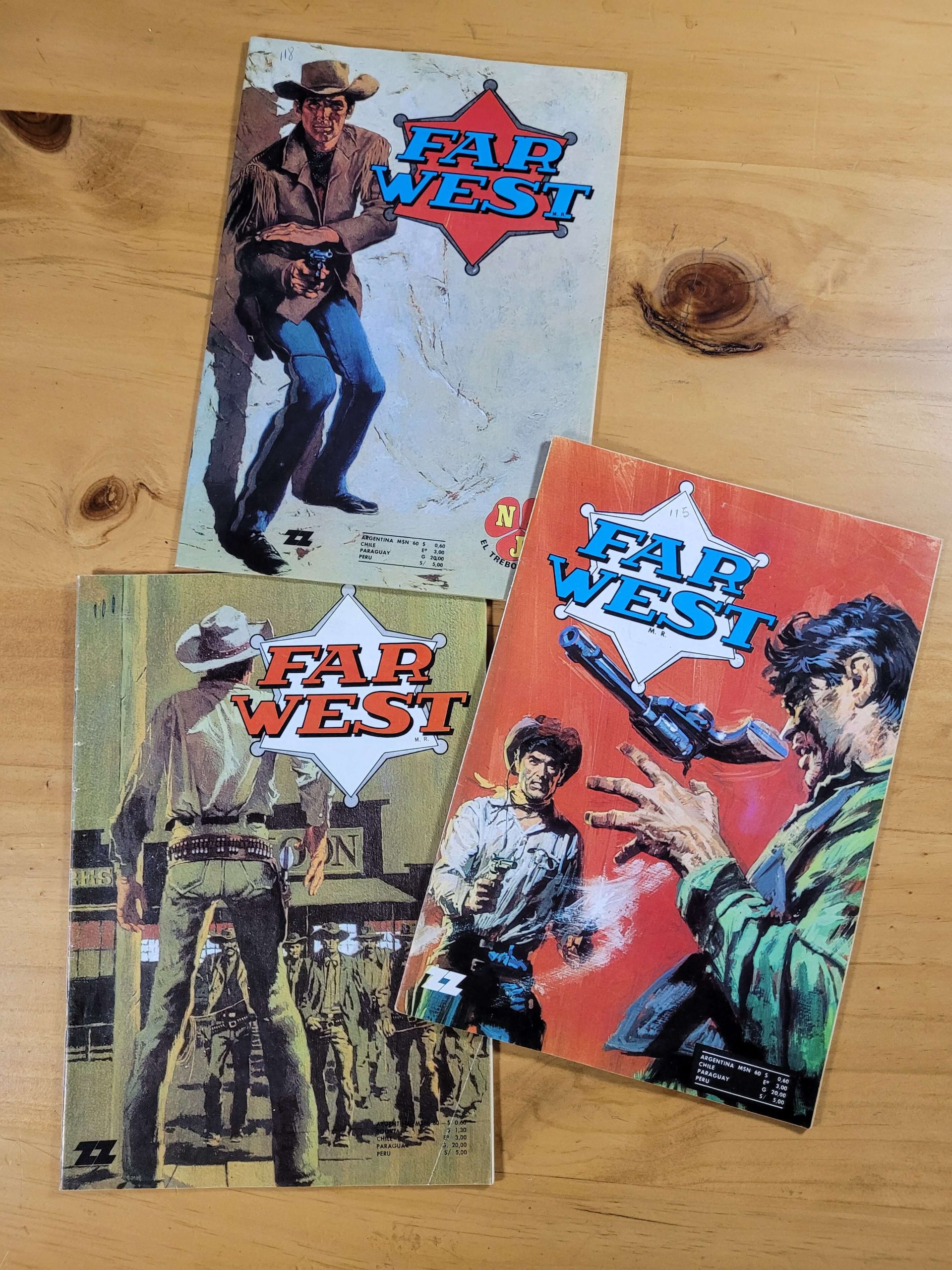 Pack revista FAR WEST (x3)