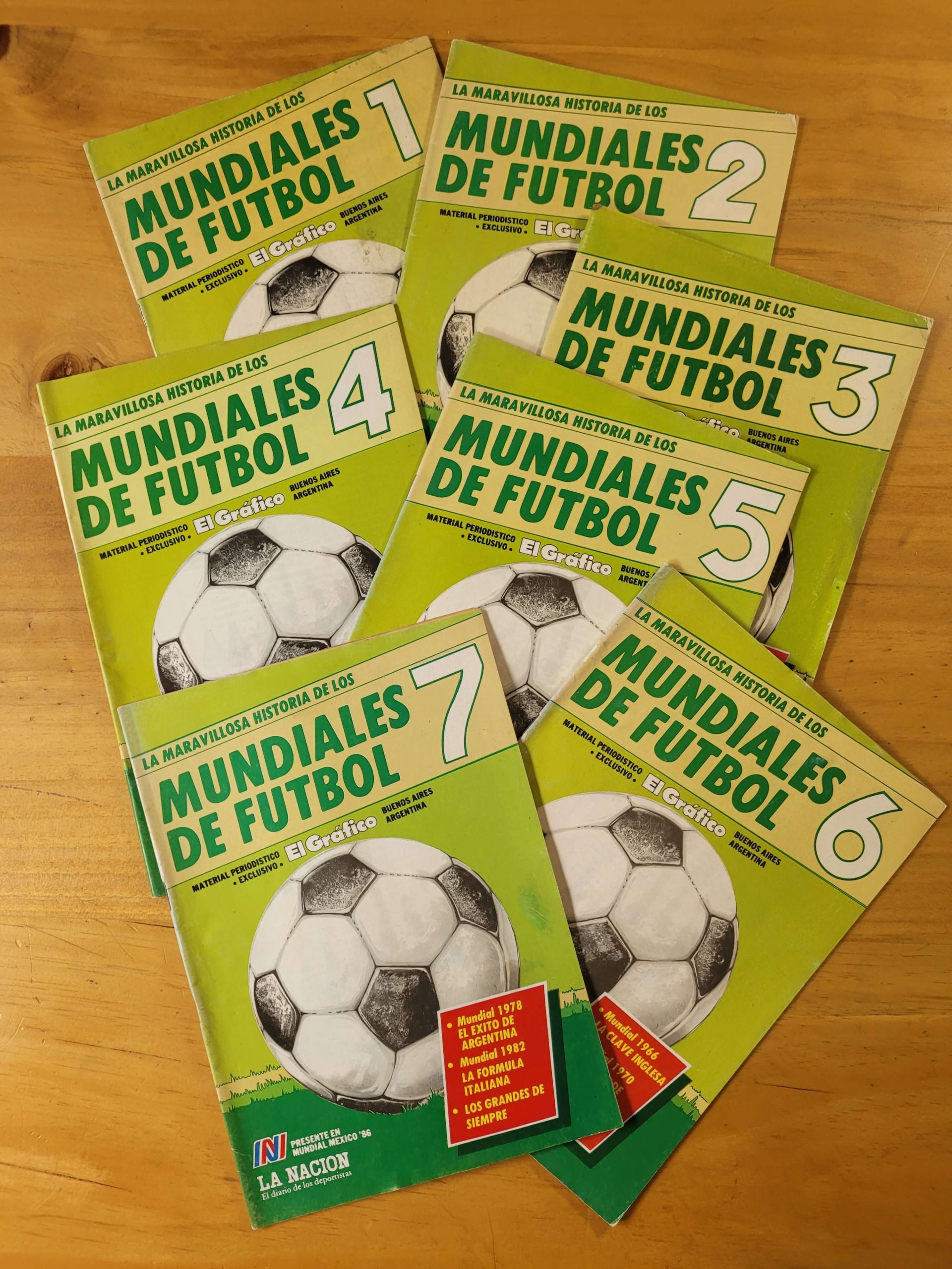 Colección MUNDIALES DE FUTBOL diario La Nación (1986)