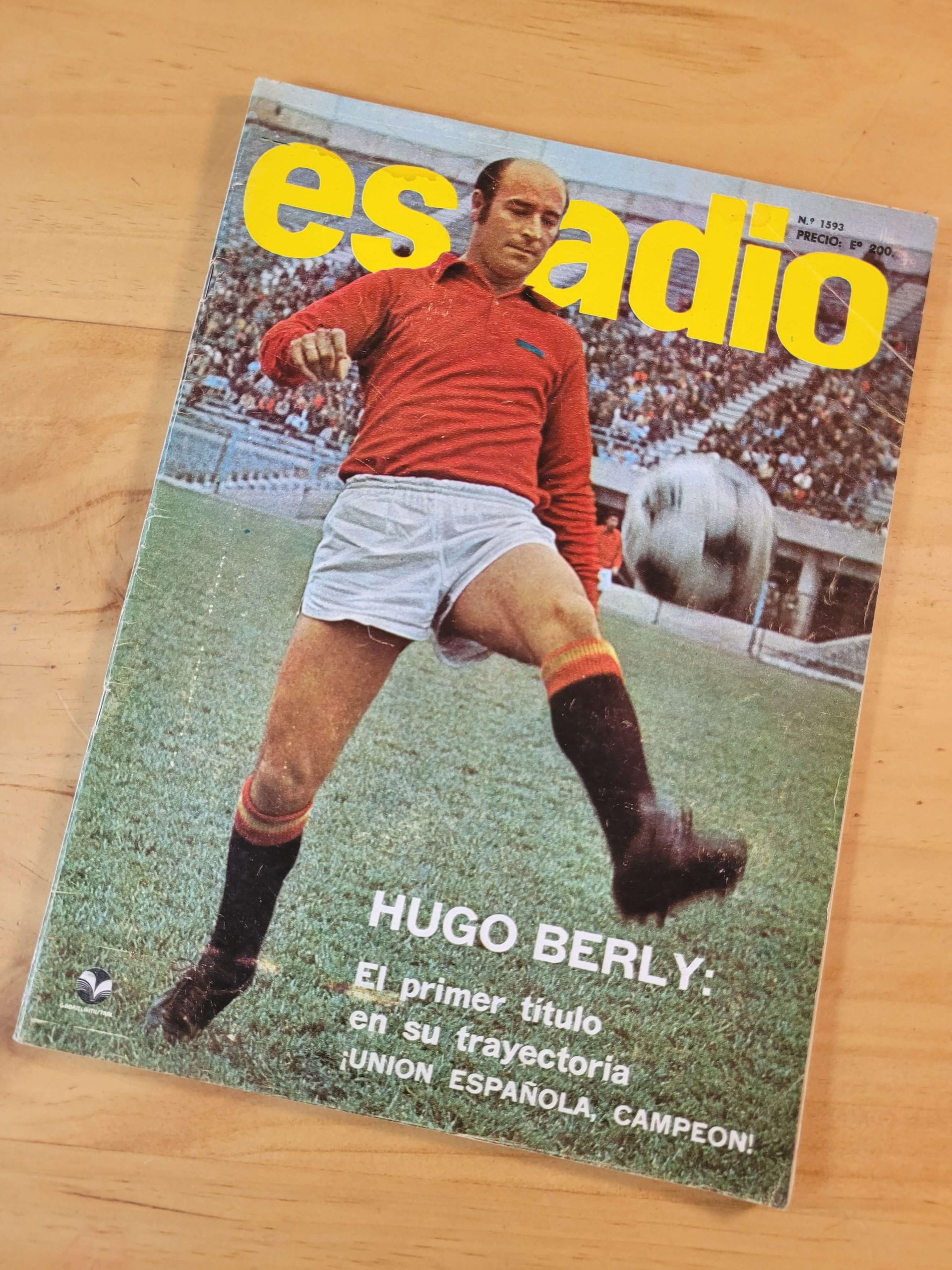 Revista ESTADIO (1974) nº1593 -U.Española Campeón-