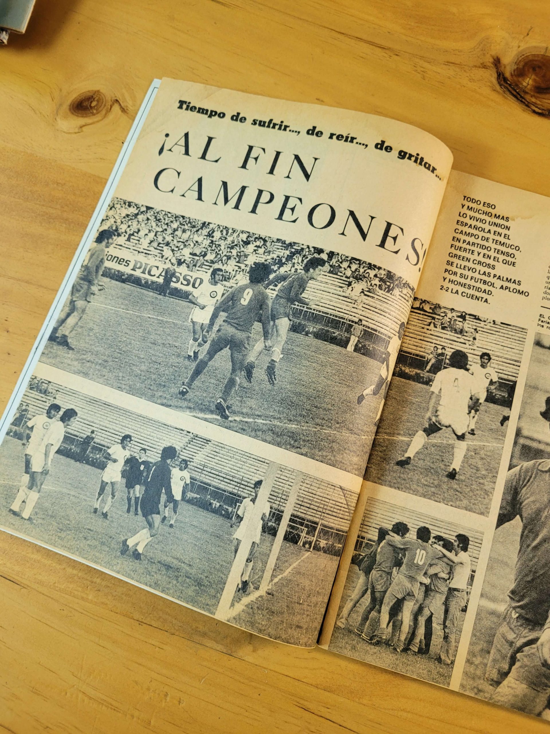 Revista ESTADIO (1974) nº1593 -U.Española Campeón-