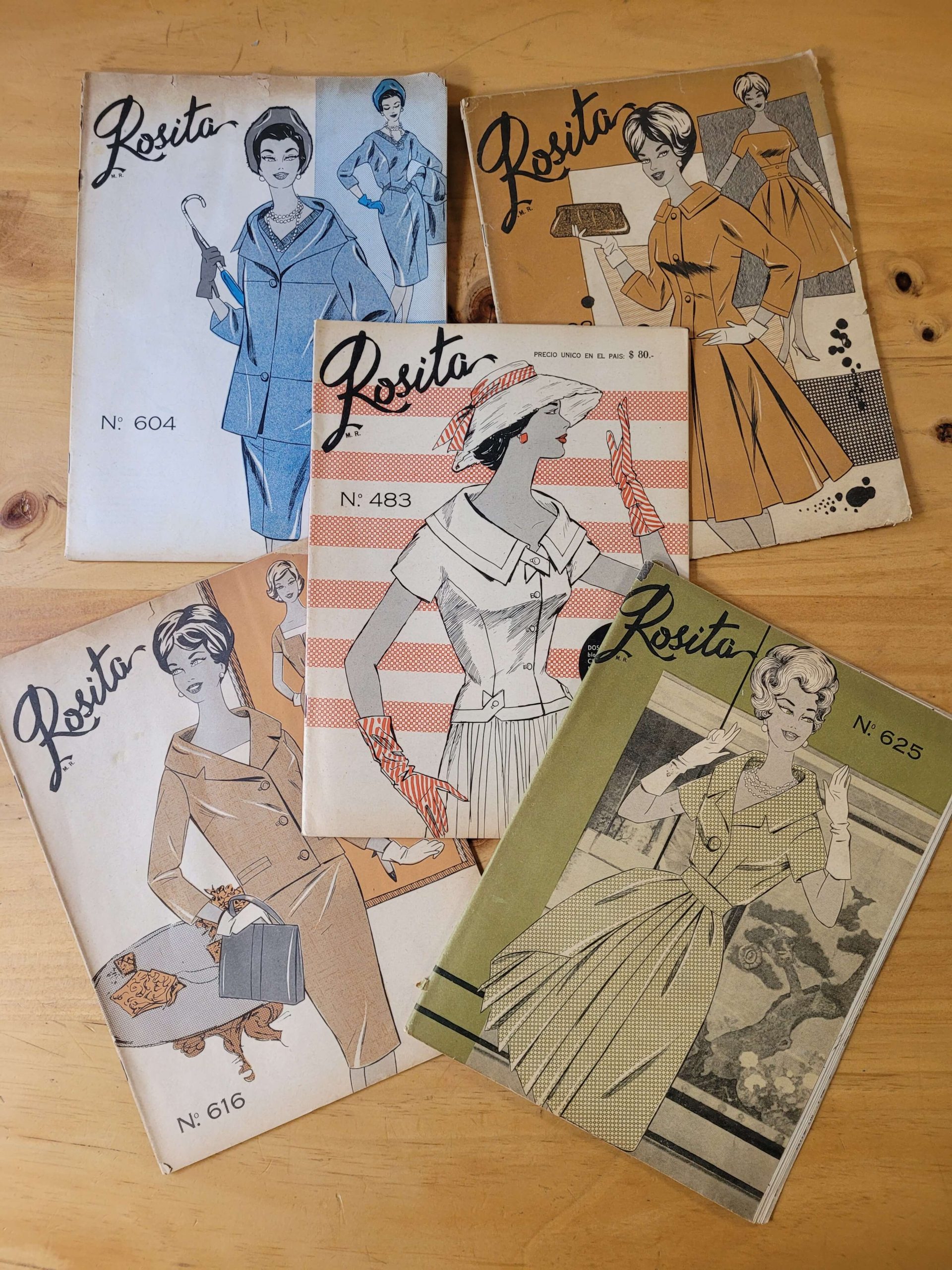 Pack ROSITA, años 50s y 60s (x5)