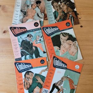 Pack revista CONFIDENCIAS años 50s (x6)