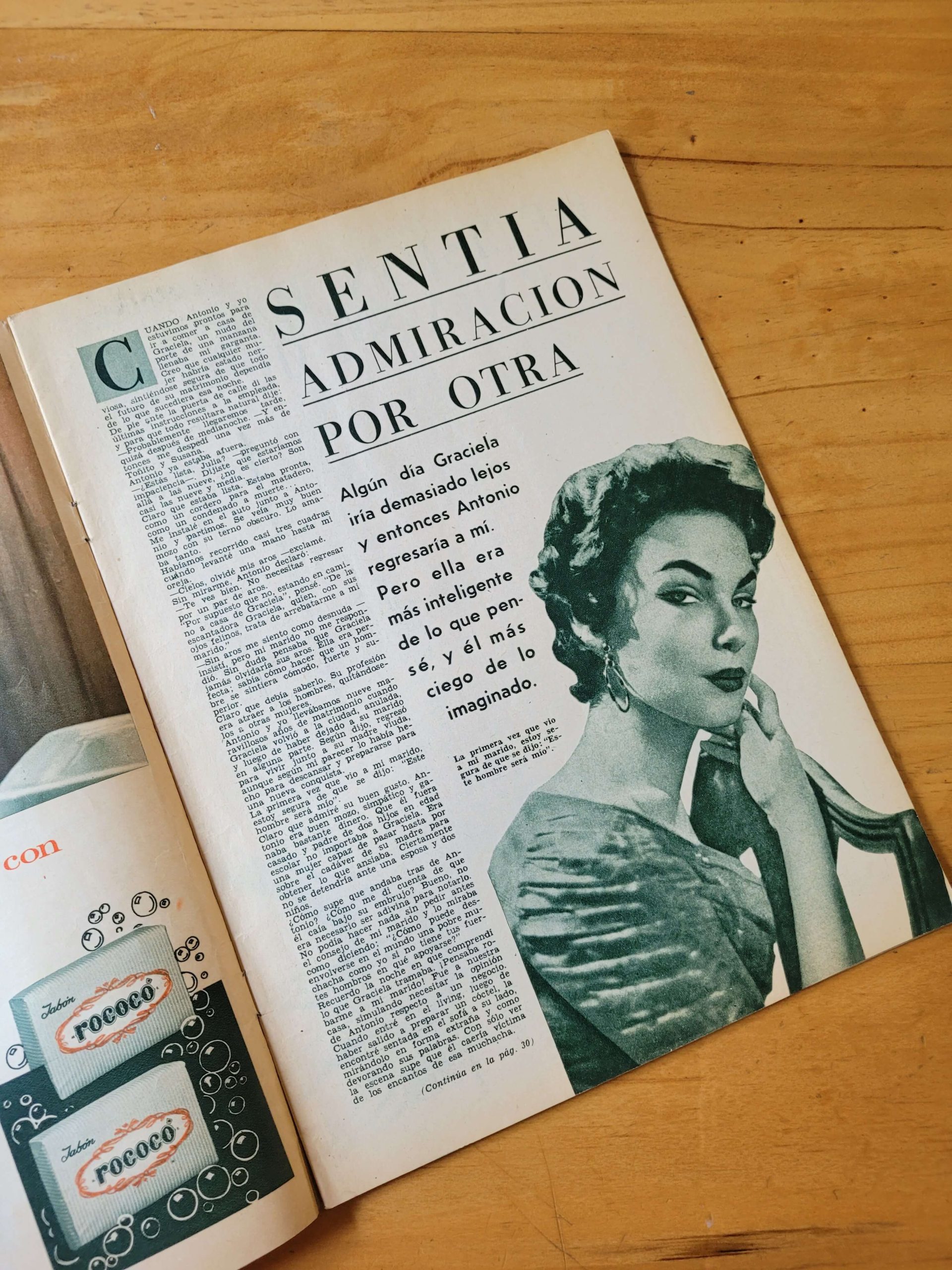 Pack revista CONFIDENCIAS años 50s (x6)