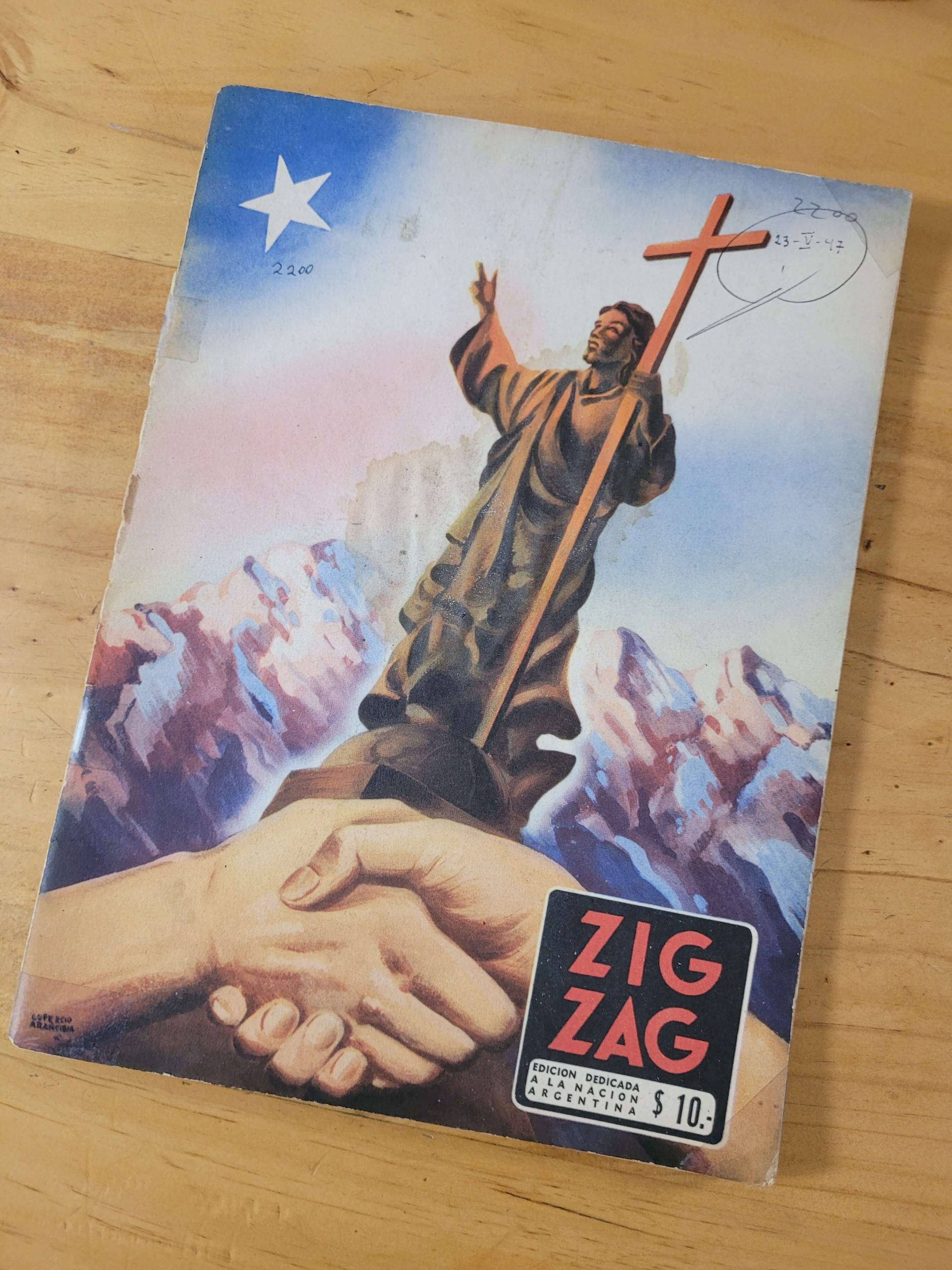 Revista ZIG ZAG (1947) -Especial relaciones Chile y Argtentina- nº2200