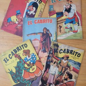 Pack revista EL CABRITO, años 40s -Primeros números- (x5)