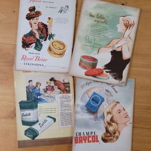 Pack revista Margarita años 50s (x4)
