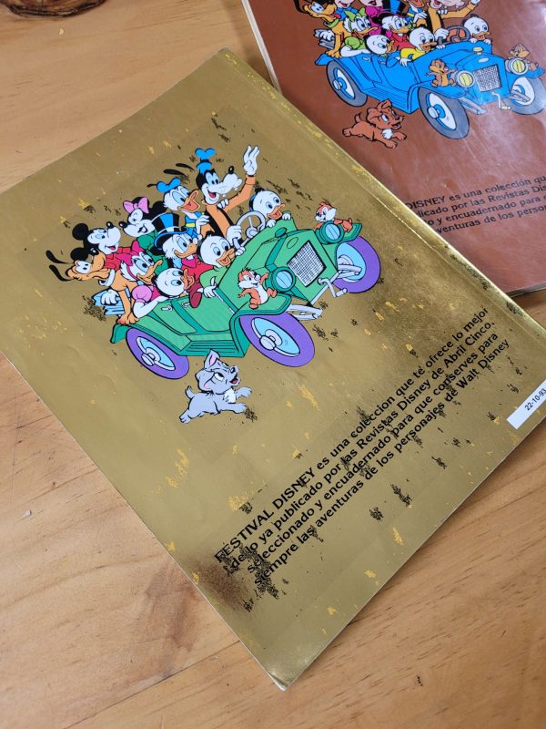 Pack revista FESTIVAL DISNEY años 90s (x2)