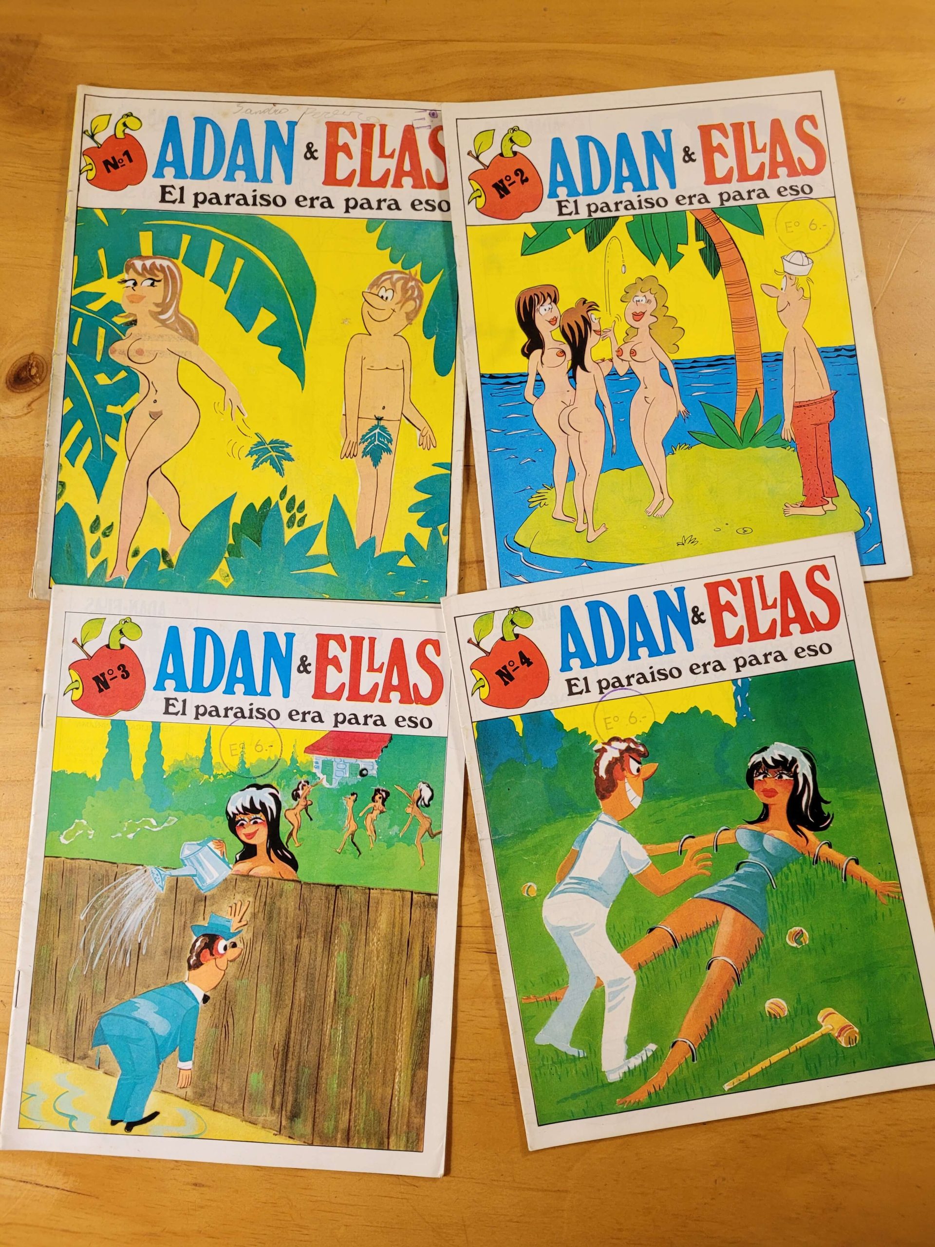 Pack revista ADAN Y ELLAS, 1970 (x4)