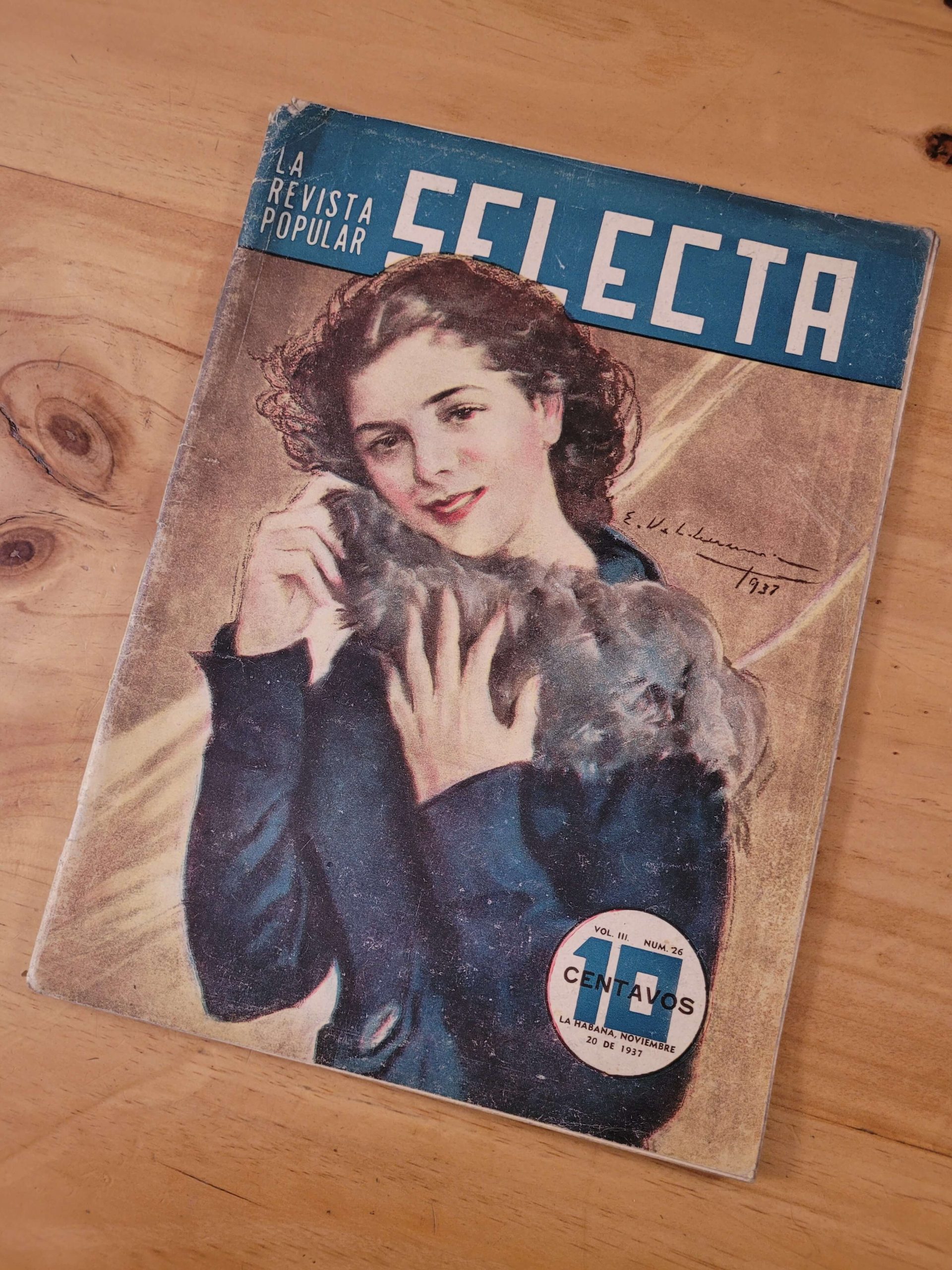 Revista SELECTA n26 -CUBA- (1937)