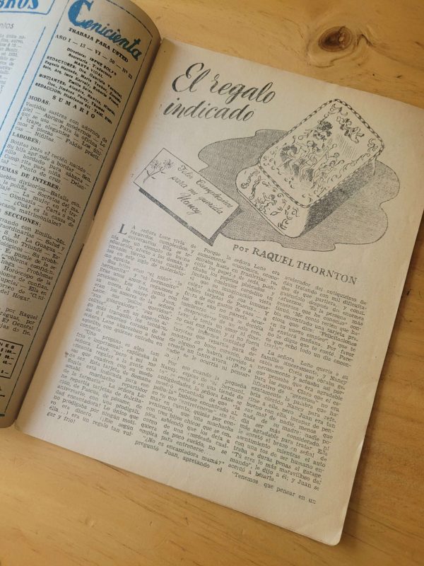 Pack revista CENICIENTA años 50s (x5)