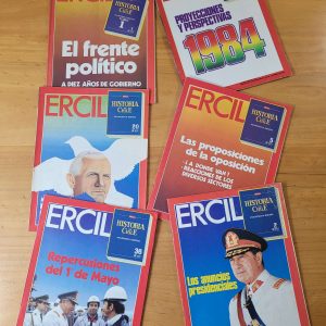 Pack ERCILLA años 80s (x6)
