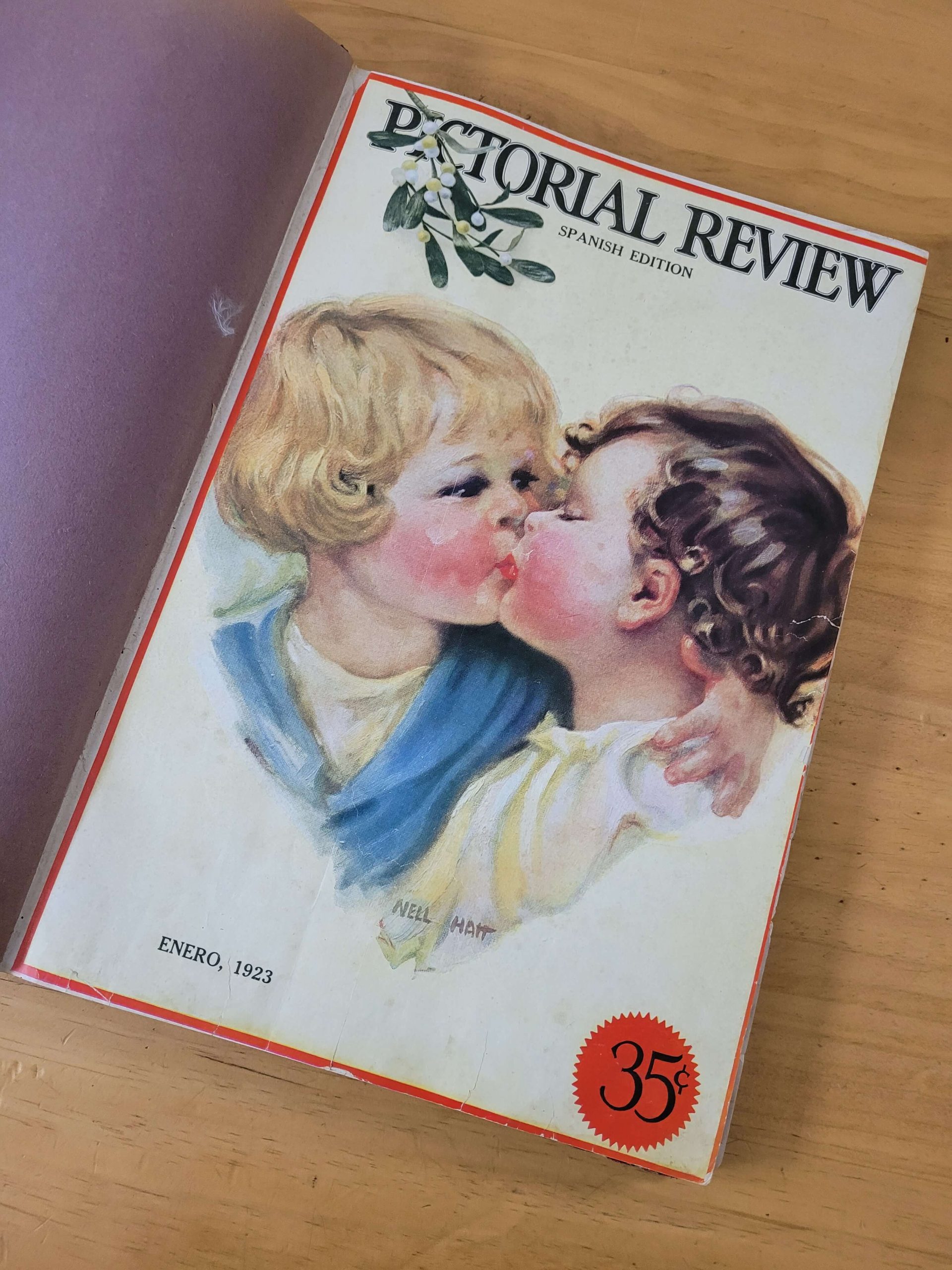 Empaste revista PICTORIAL REVIEW -1923 completo- (x12)