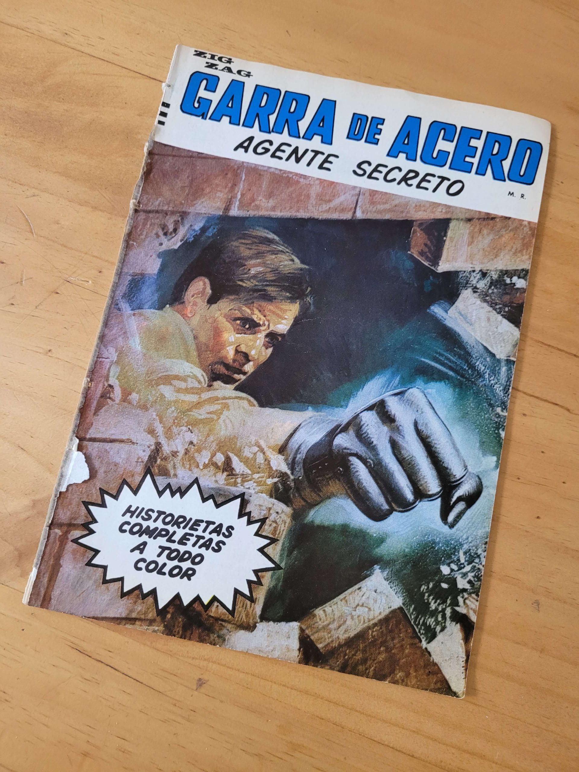 Revista GARRA DE ACERO n°9 -Primera aparición, años 60s-