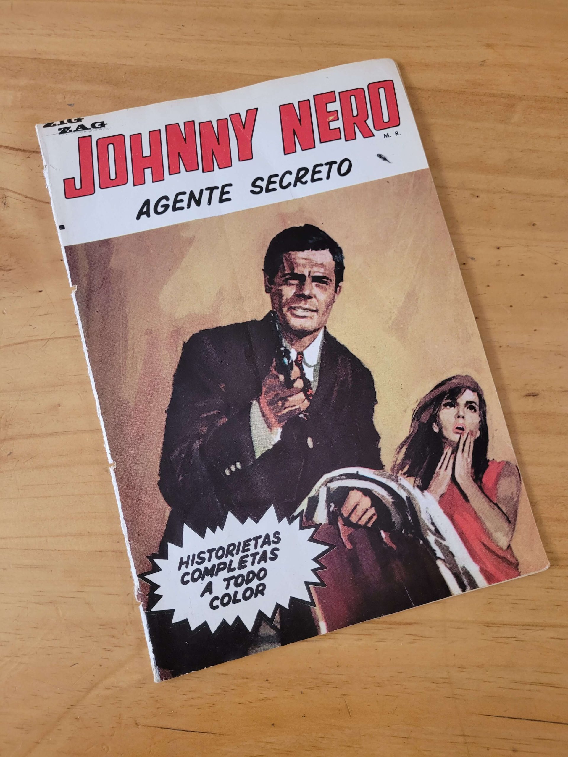 Revista JOHNNY NERO n°9 -Primera aparición, años 60s-