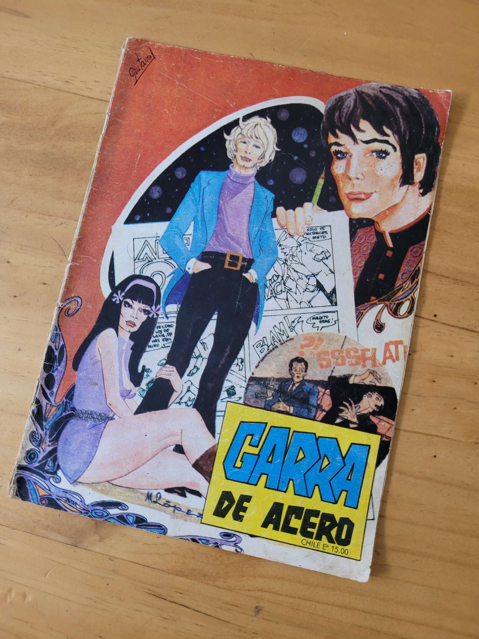 Revista GARRA DE ACERO n°9 -Segunda aparición, años 70s-