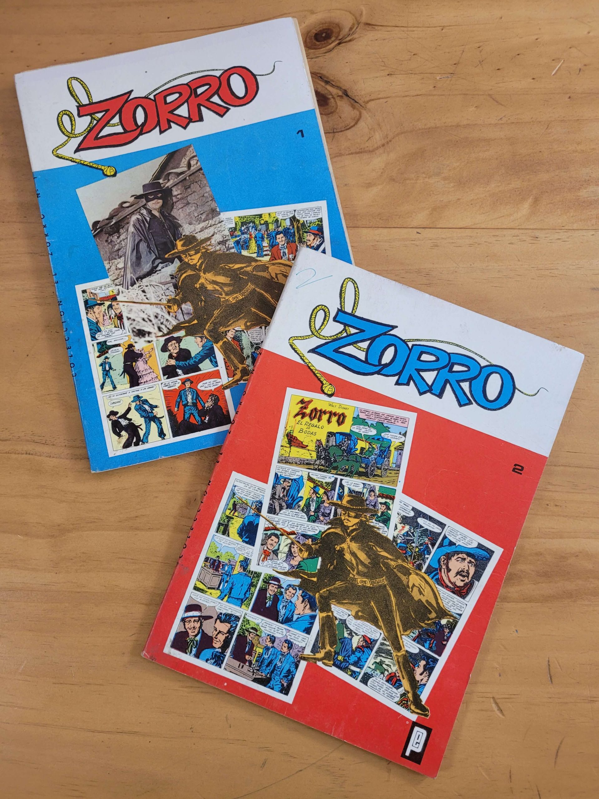 Pack revista EL ZORRO -Colección Nueva Etapa 1962- (x2)