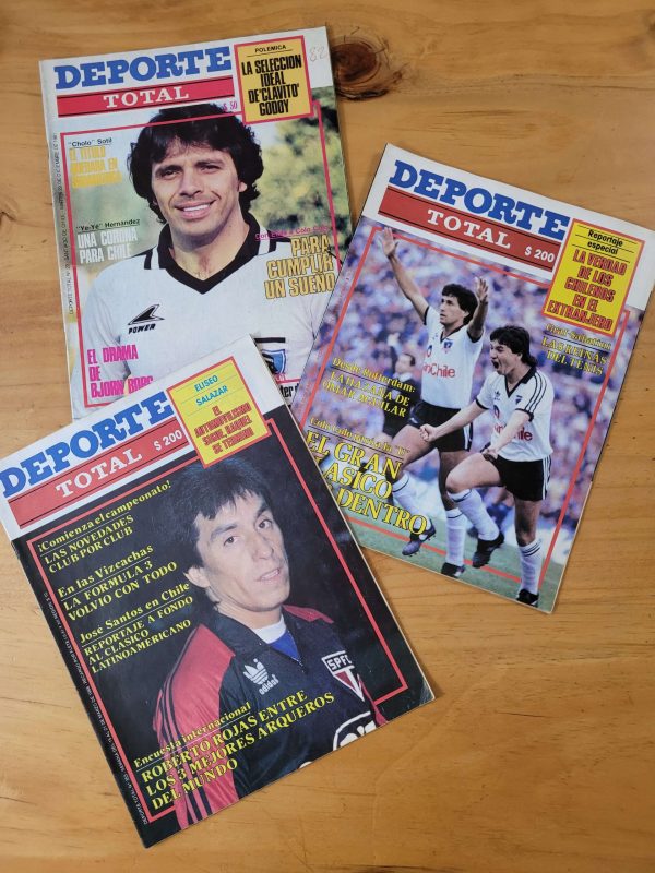 Pack DEPORTE TOTAL años 80s (x3)