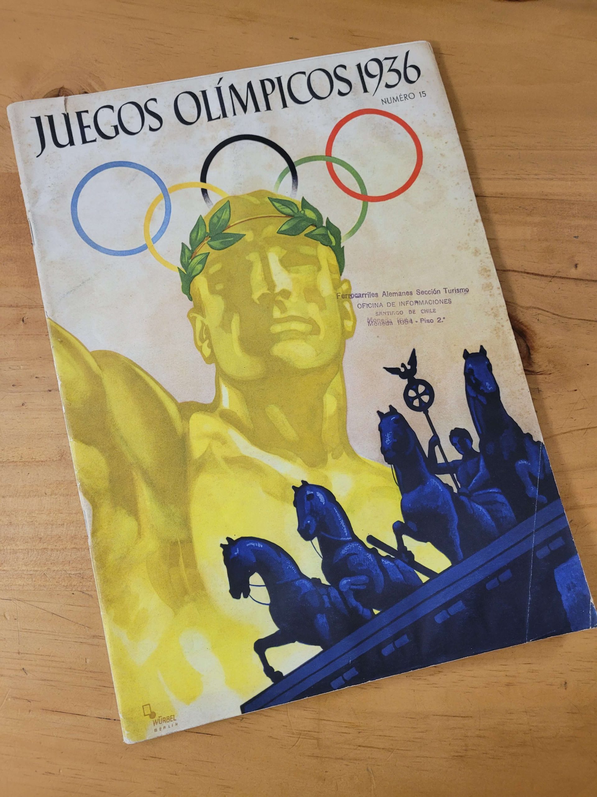 Revista Juegos Olimpicos Berlín 1936 (Nº15)