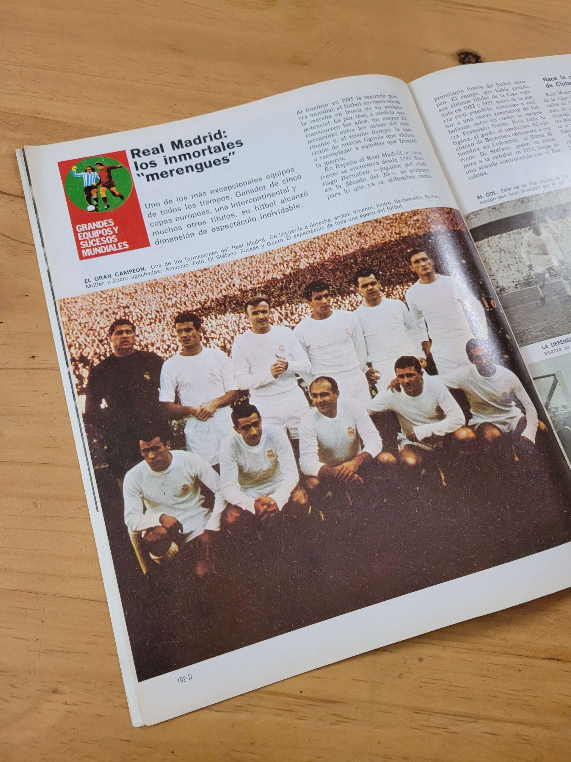 Pack revista LIBRO DEL FUTBOL, años 70s (x6)