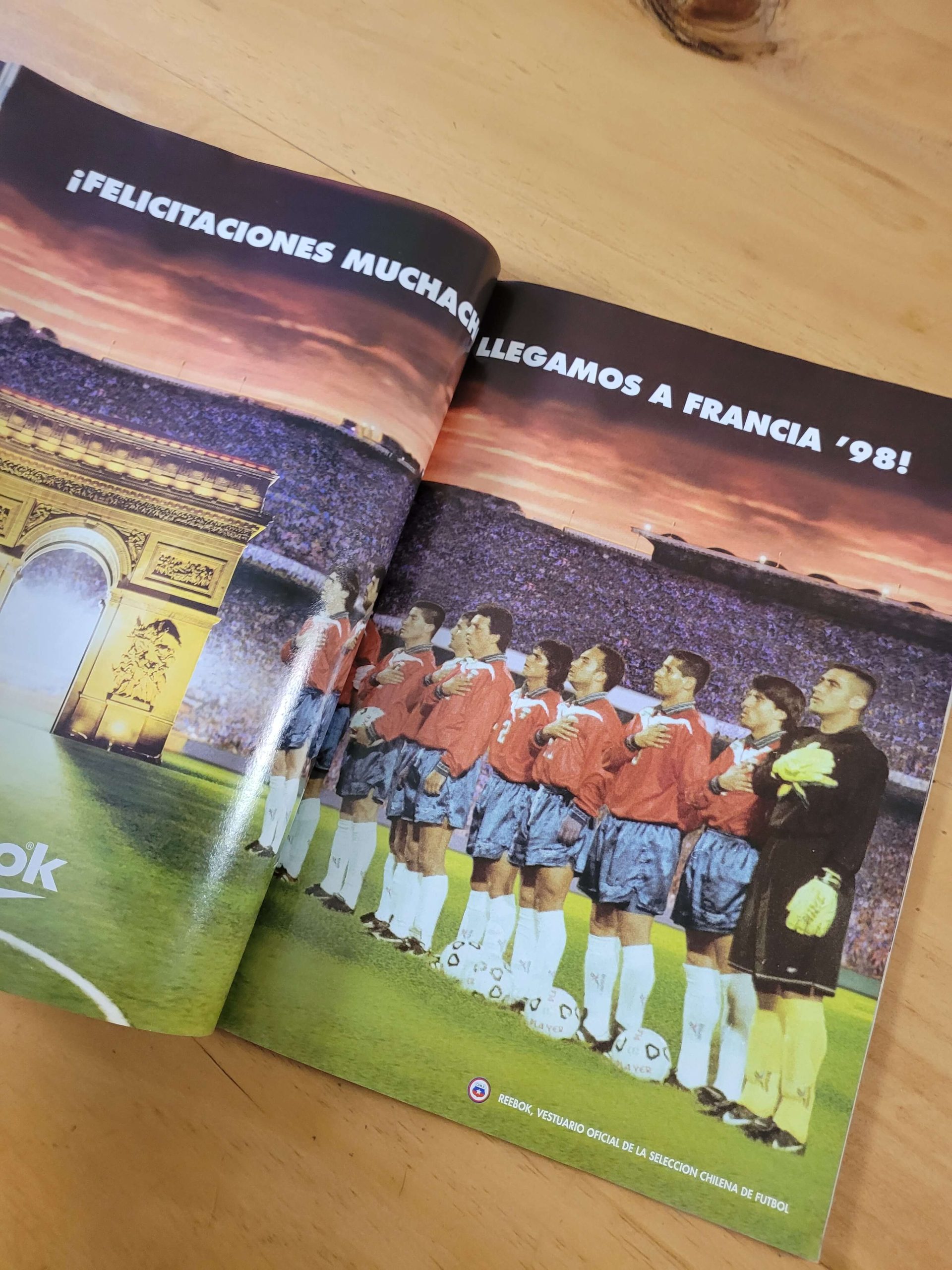 Revista DON BALON -Especial Chile a Francia 98-